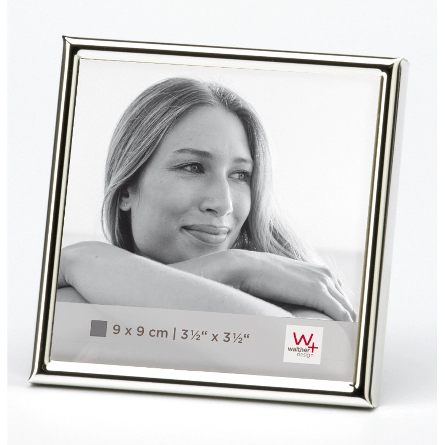 walther design Chloe Portrait Bilderrahmen  2X10x15 cm  Silber günstig online kaufen