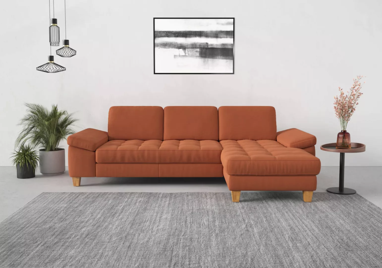 sit&more Ecksofa "Westham L-Form", mit Recamiere, mit oder ohne Bettfunktio günstig online kaufen