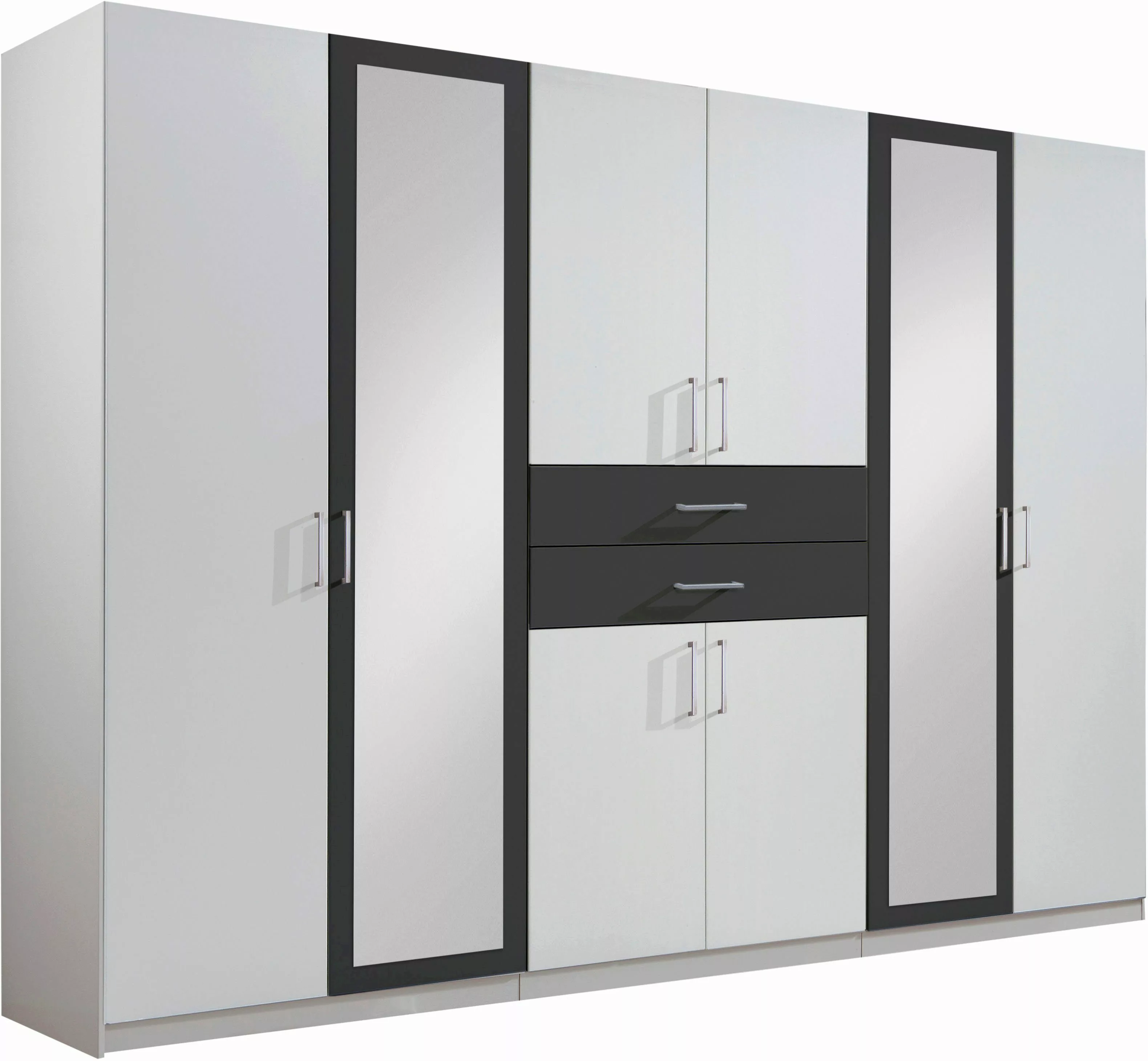 Wimex Kleiderschrank "Diver Drehtürenschrank mit Spiegel, 180, 225 o. 270cm günstig online kaufen