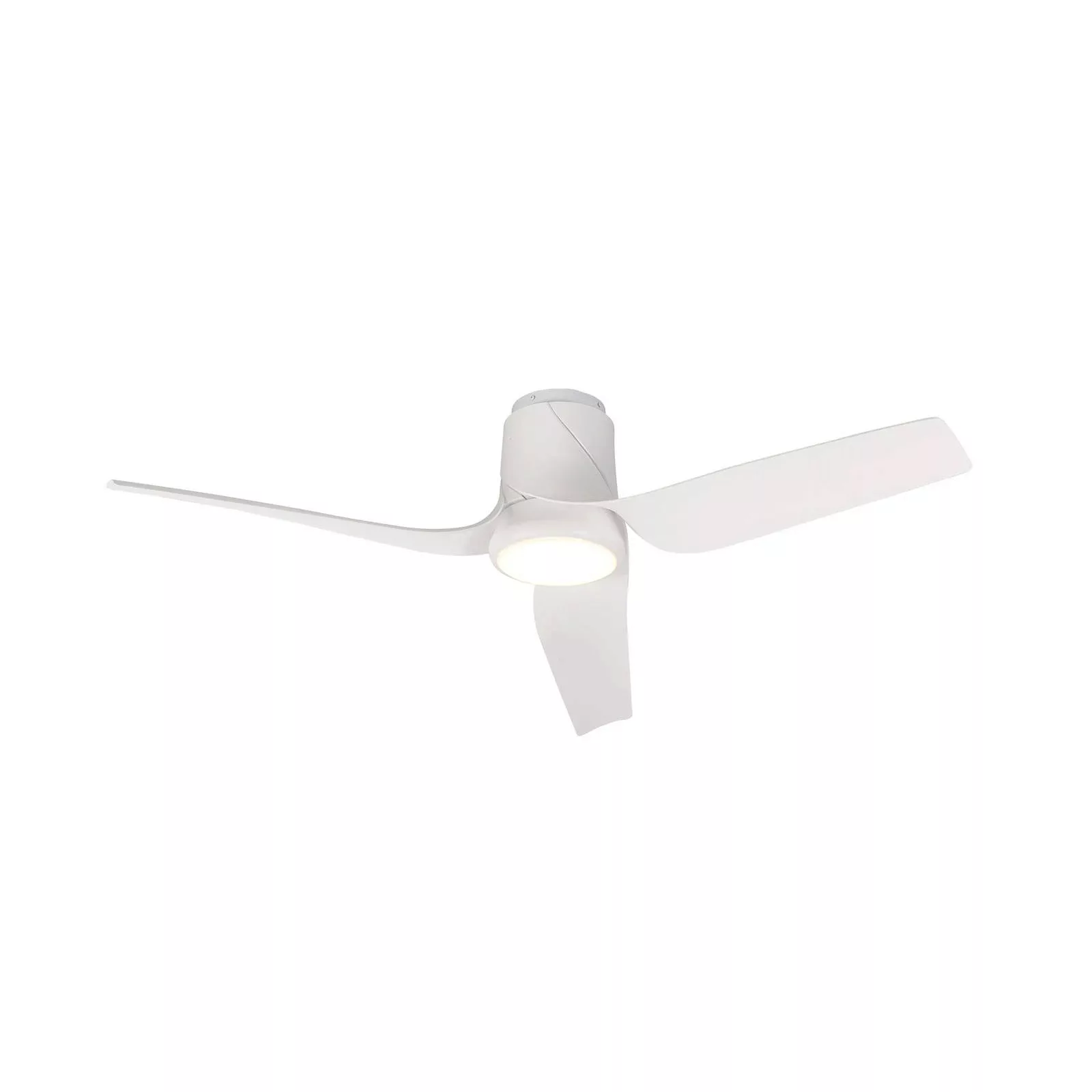 LED-Deckenventilator Ushuaia weiß DC leise Ø 134 cm CCT günstig online kaufen