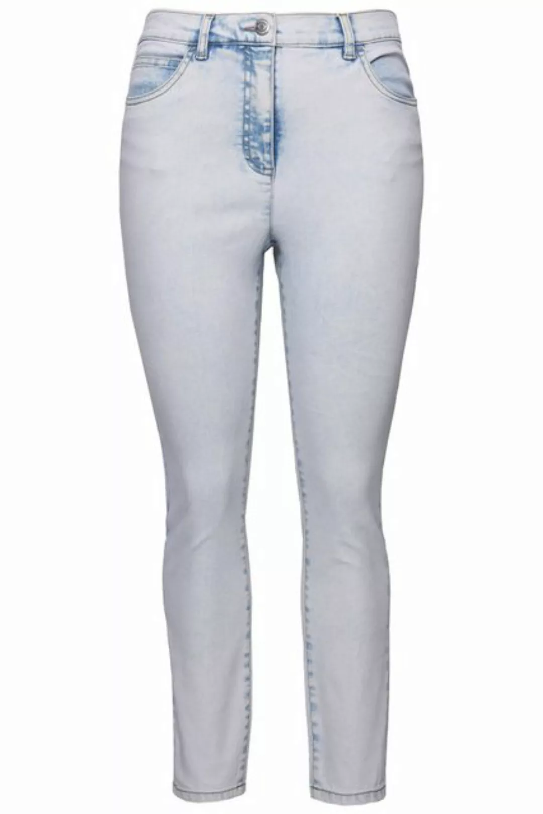 Studio Untold Regular-fit-Jeans Skinny Jeans bleached Denim 5-Pocket günstig online kaufen