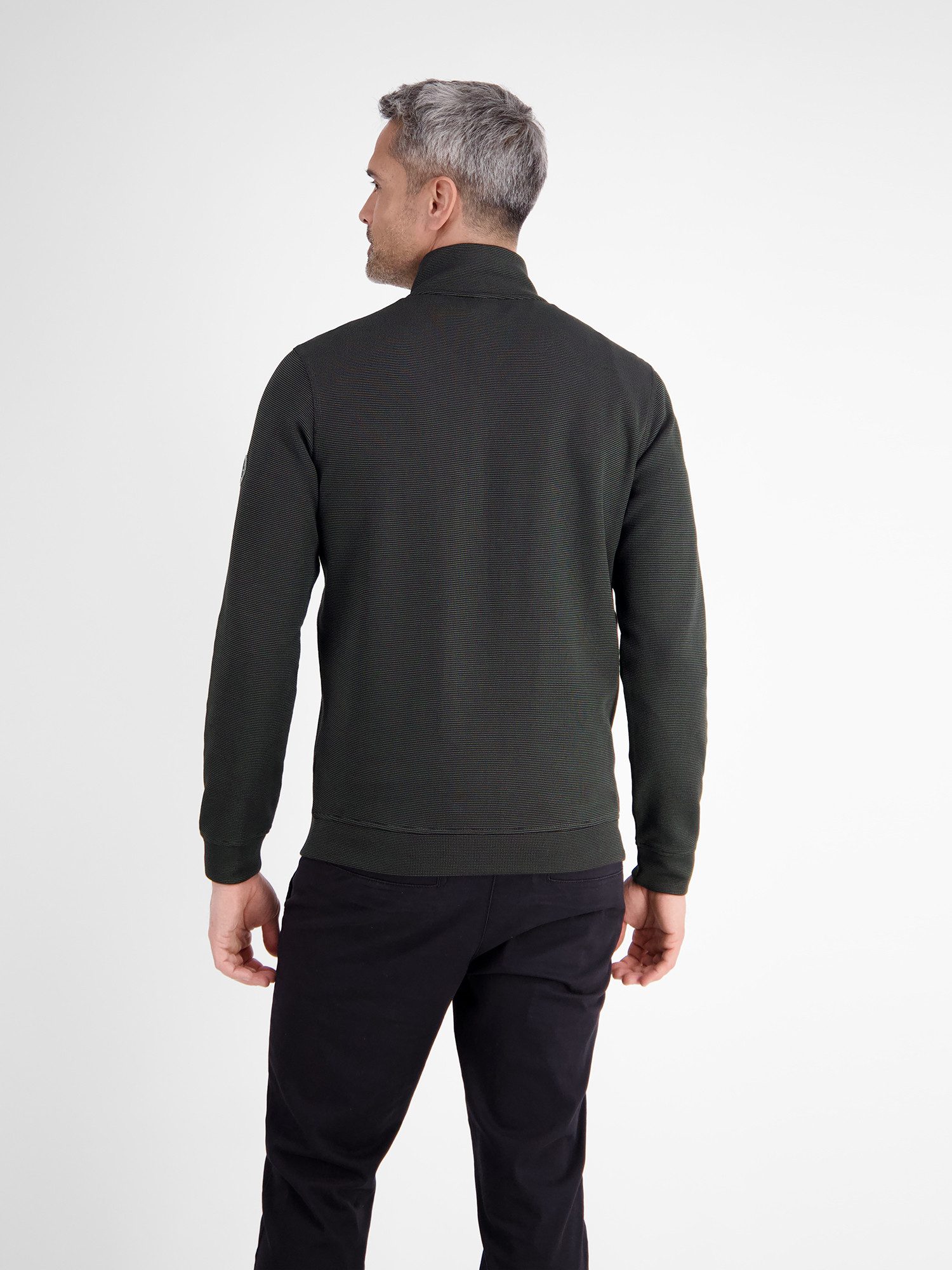 LERROS Sweatjacke "LERROS Sweatjacke in weicher Strukturqualität" günstig online kaufen