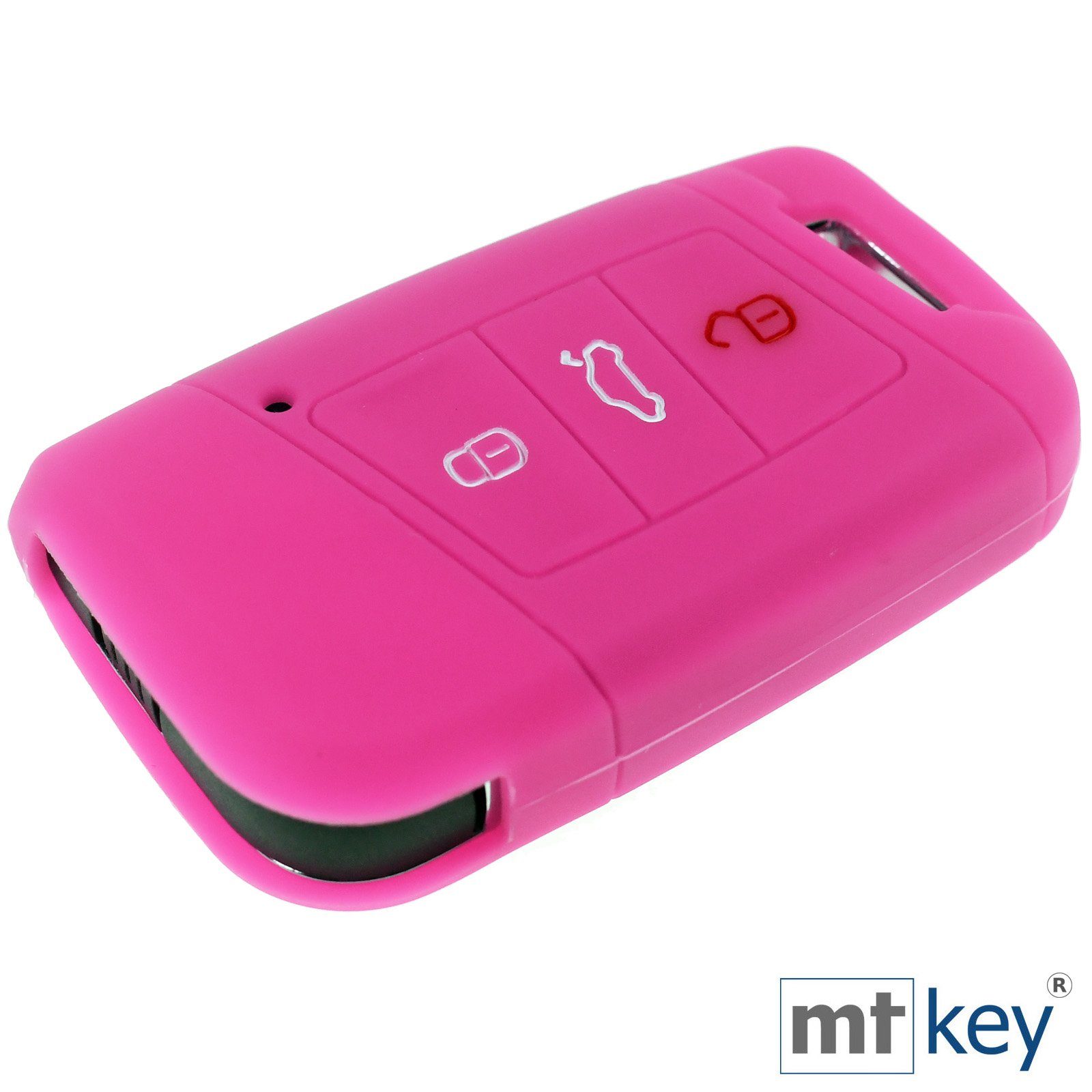 mt-key Schlüsseltasche Autoschlüssel Softcase Silikon Schutzhülle günstig online kaufen