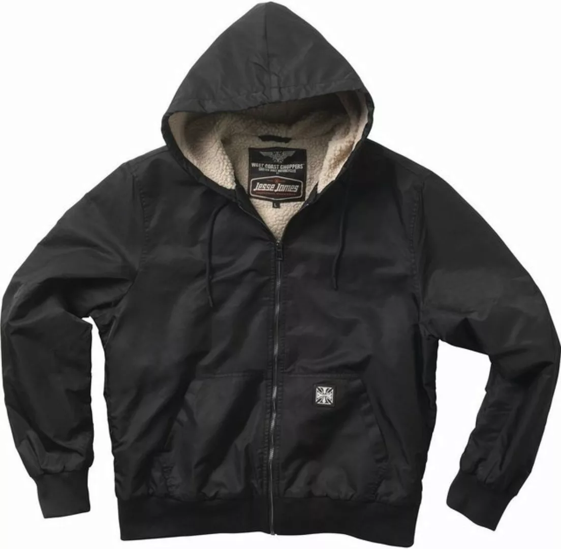 West Coast Choppers Kurzjacke Bfu Nylon Sherpa Jacket - Black günstig online kaufen