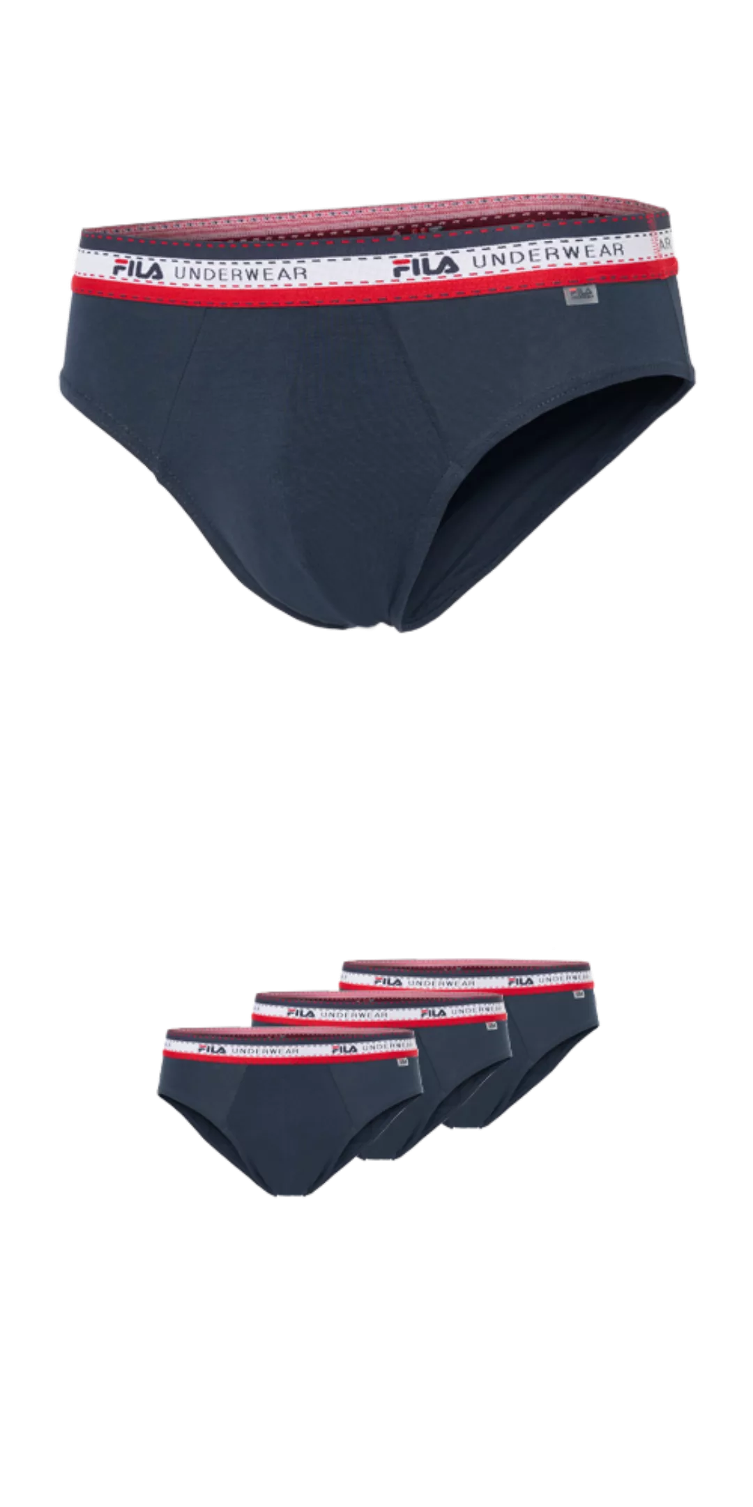 Fila Slip "MAN BRIEF", (3er Pack), mit feuchtigkeitsableitenden Eigenschaft günstig online kaufen