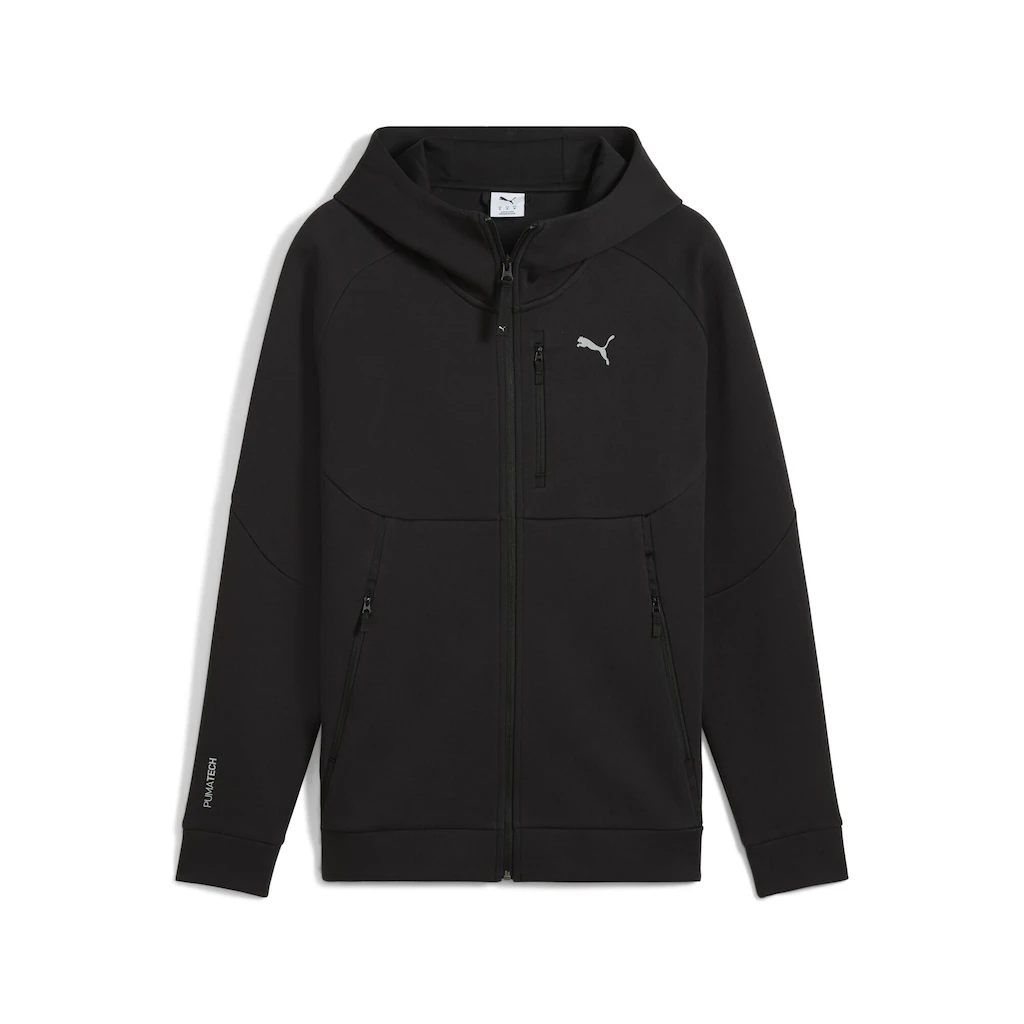 PUMA Sweatjacke "PUMATECH Hoodie mit durchgehendem Reißverschluss Herren" günstig online kaufen