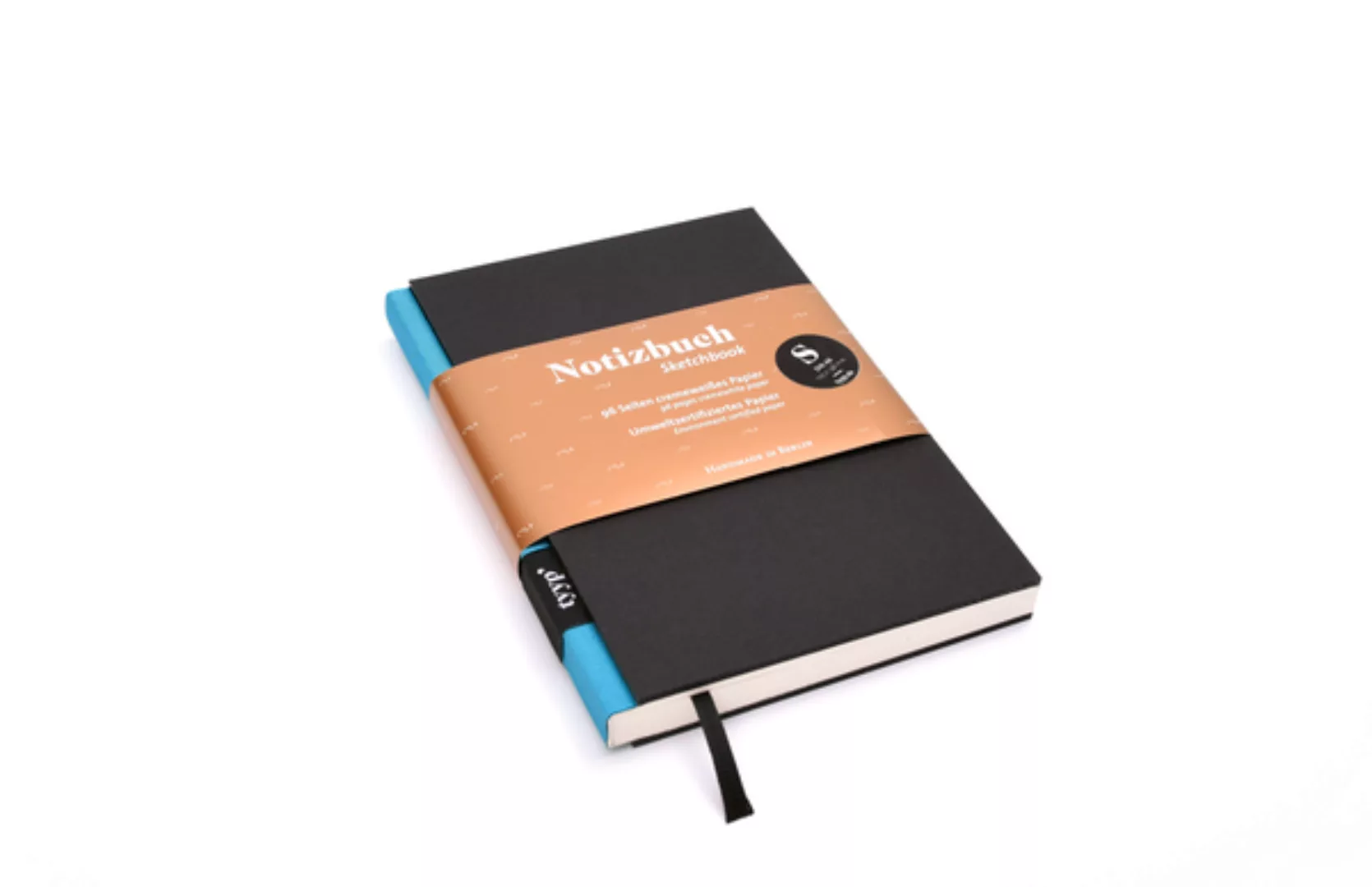 Design Notizbuch Din A6 - Schwarz günstig online kaufen
