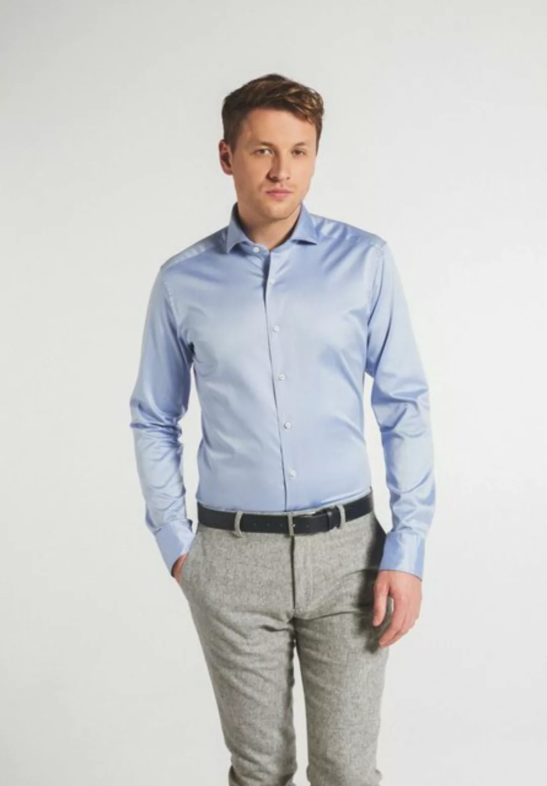 Eterna Langarmhemd - Businesshemd - Soft Luxury Shirt Twill Langarm günstig online kaufen