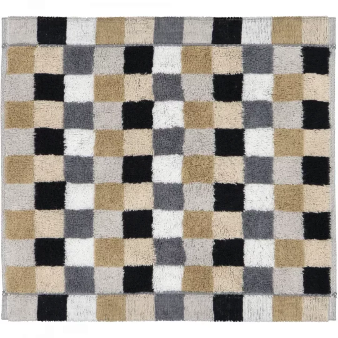Cawö - Life Style Karo 7047 - Farbe: 37 - kiesel - Seiflappen 30x30 cm günstig online kaufen