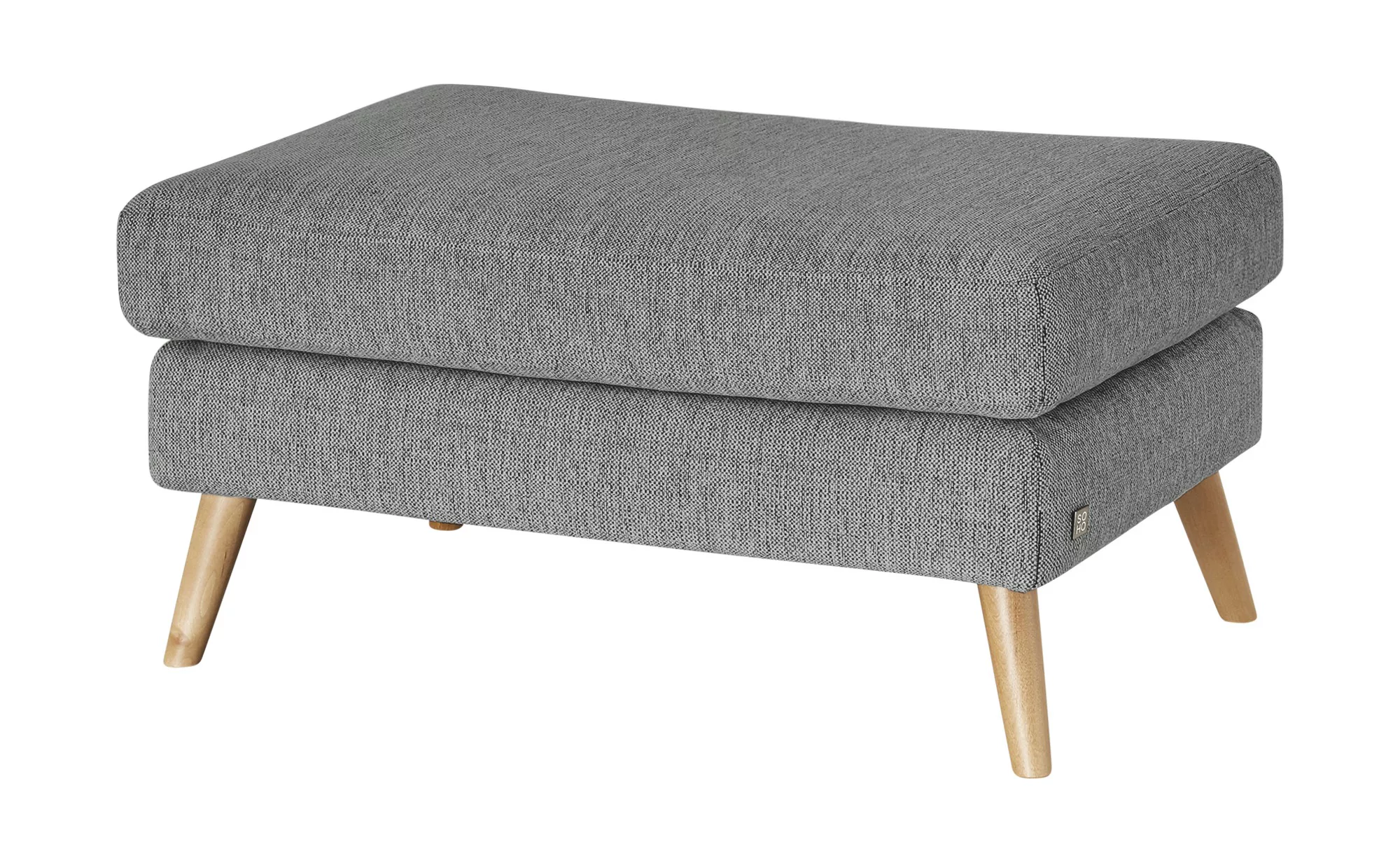 SOHO Polsterhocker - grau - 90 cm - 43 cm - 60 cm - Polstermöbel > Hocker - günstig online kaufen