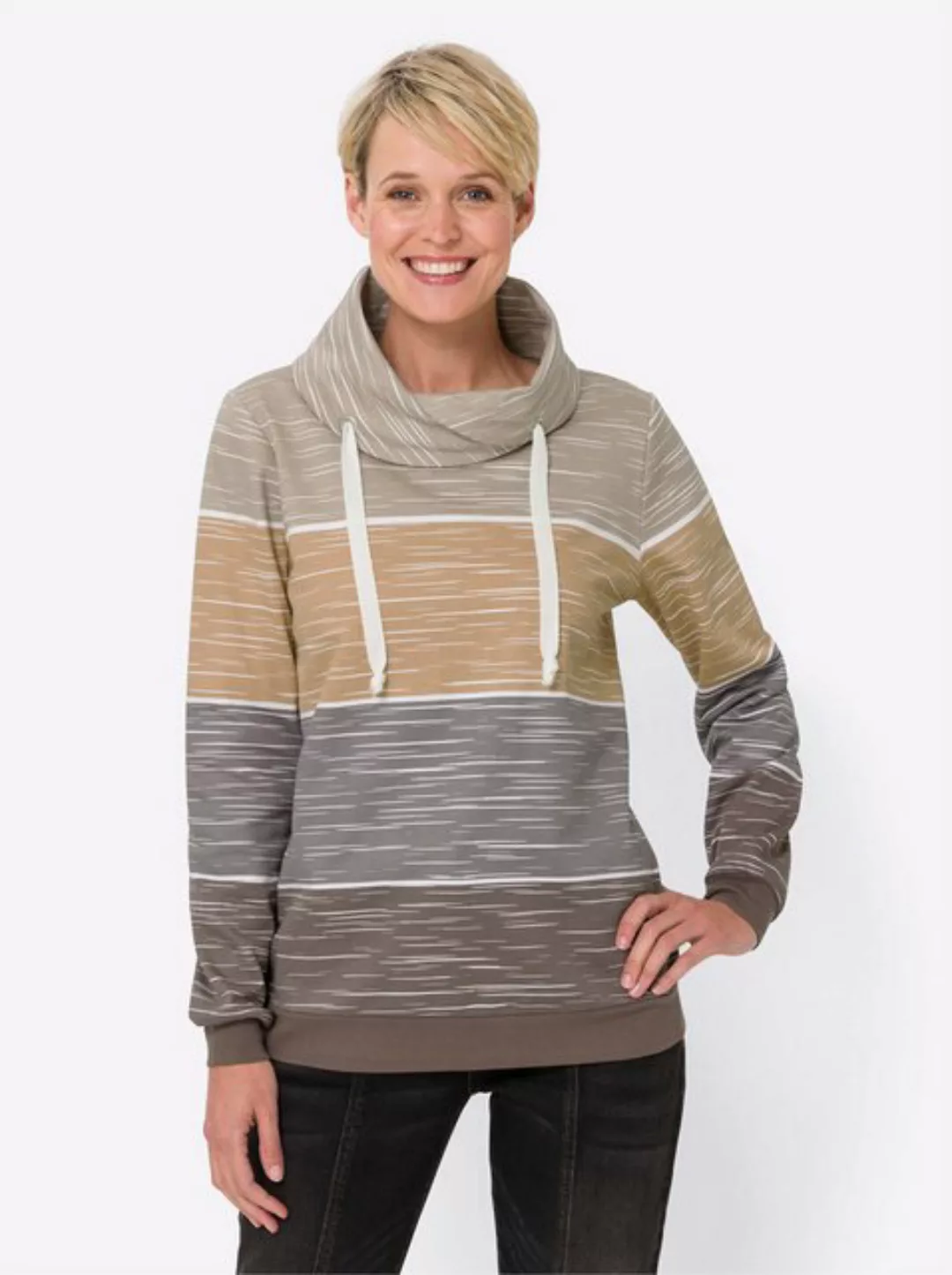 Sieh an! Shirttop Sweatshirt günstig online kaufen