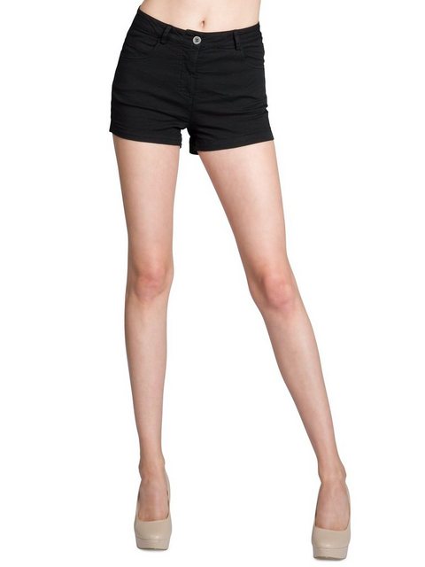 Caspar Shorts HTP005 Damen Sommer Shorts / Hotpants / kurze Hose günstig online kaufen