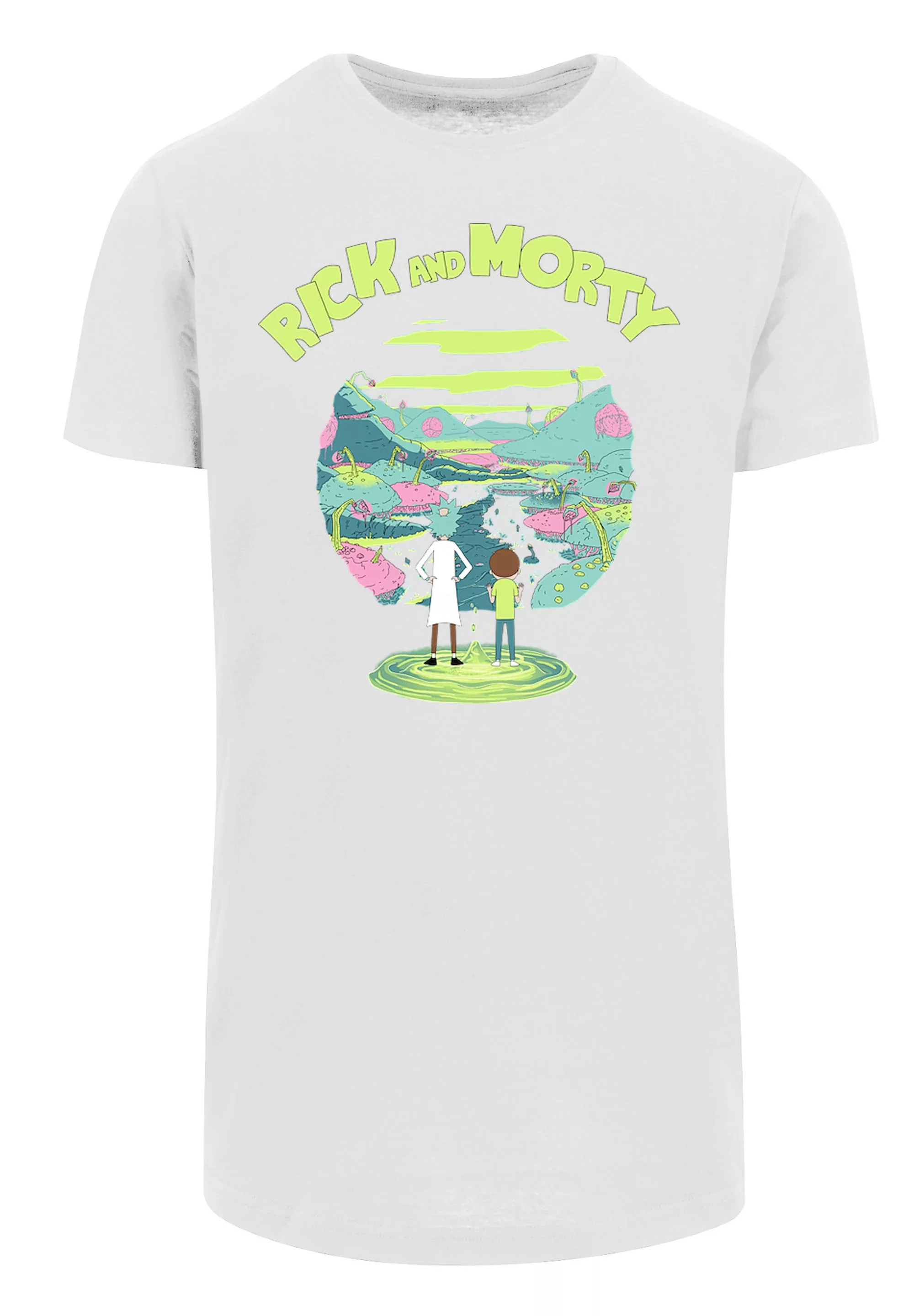 F4NT4STIC T-Shirt "Rick and Morty Portal", Print günstig online kaufen