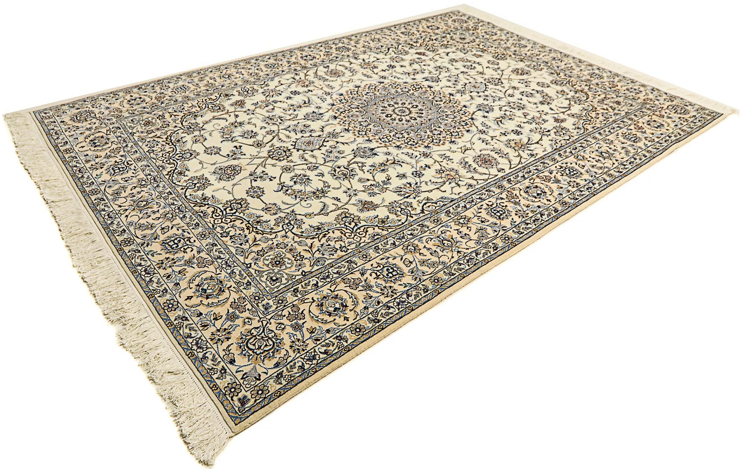 morgenland Orientteppich »Perser - Nain - Royal - 305 x 205 cm - beige«, re günstig online kaufen