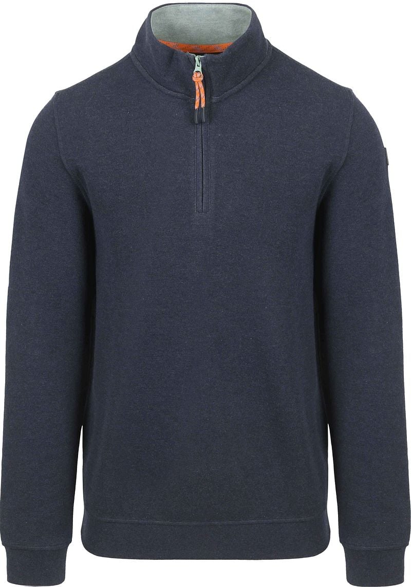 NZA Half Zip Pullover Samuel Navy - Größe M günstig online kaufen