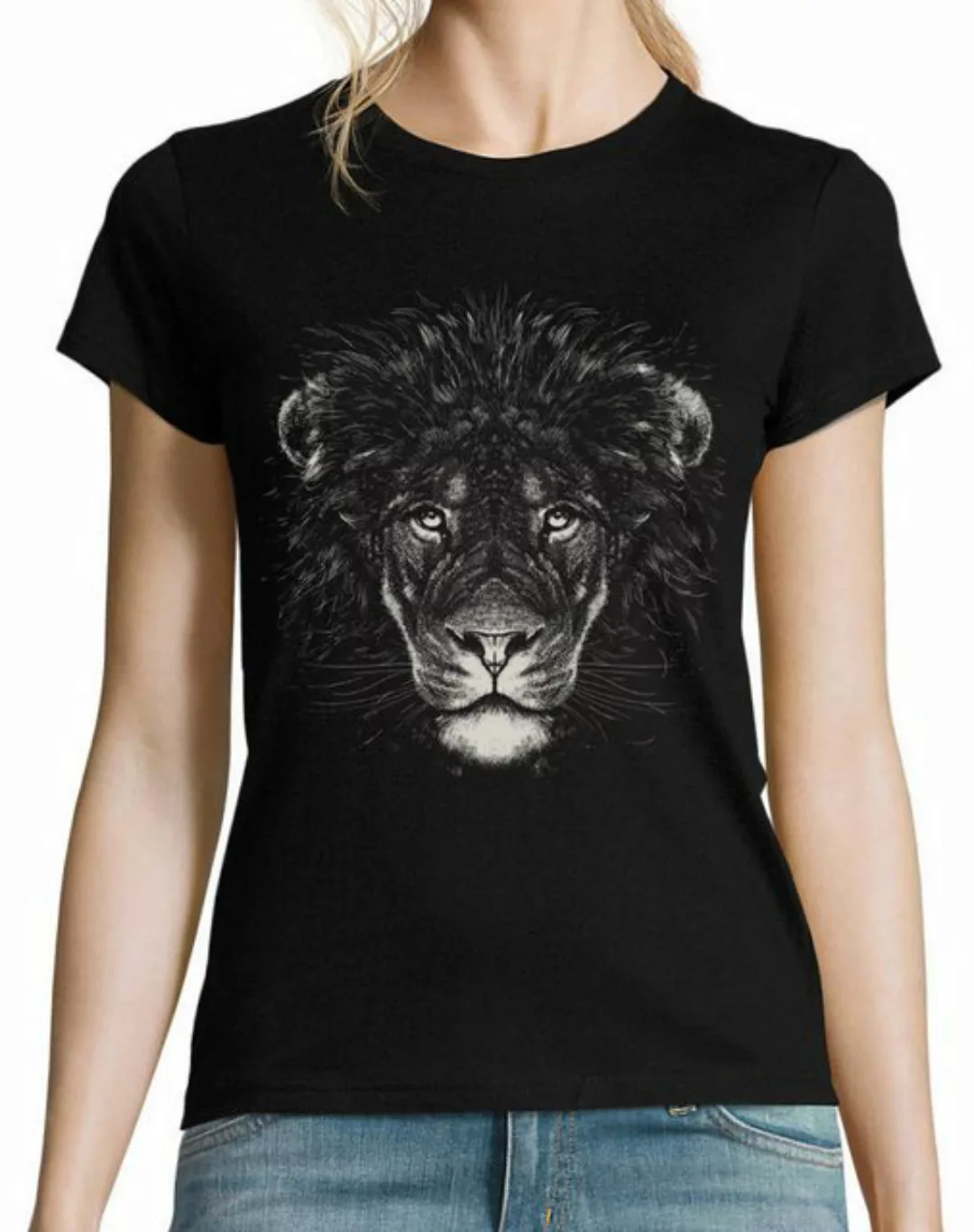 Youth Designz Print-Shirt Löwe Damen T-Shirt mit lustigen Print, Statement günstig online kaufen