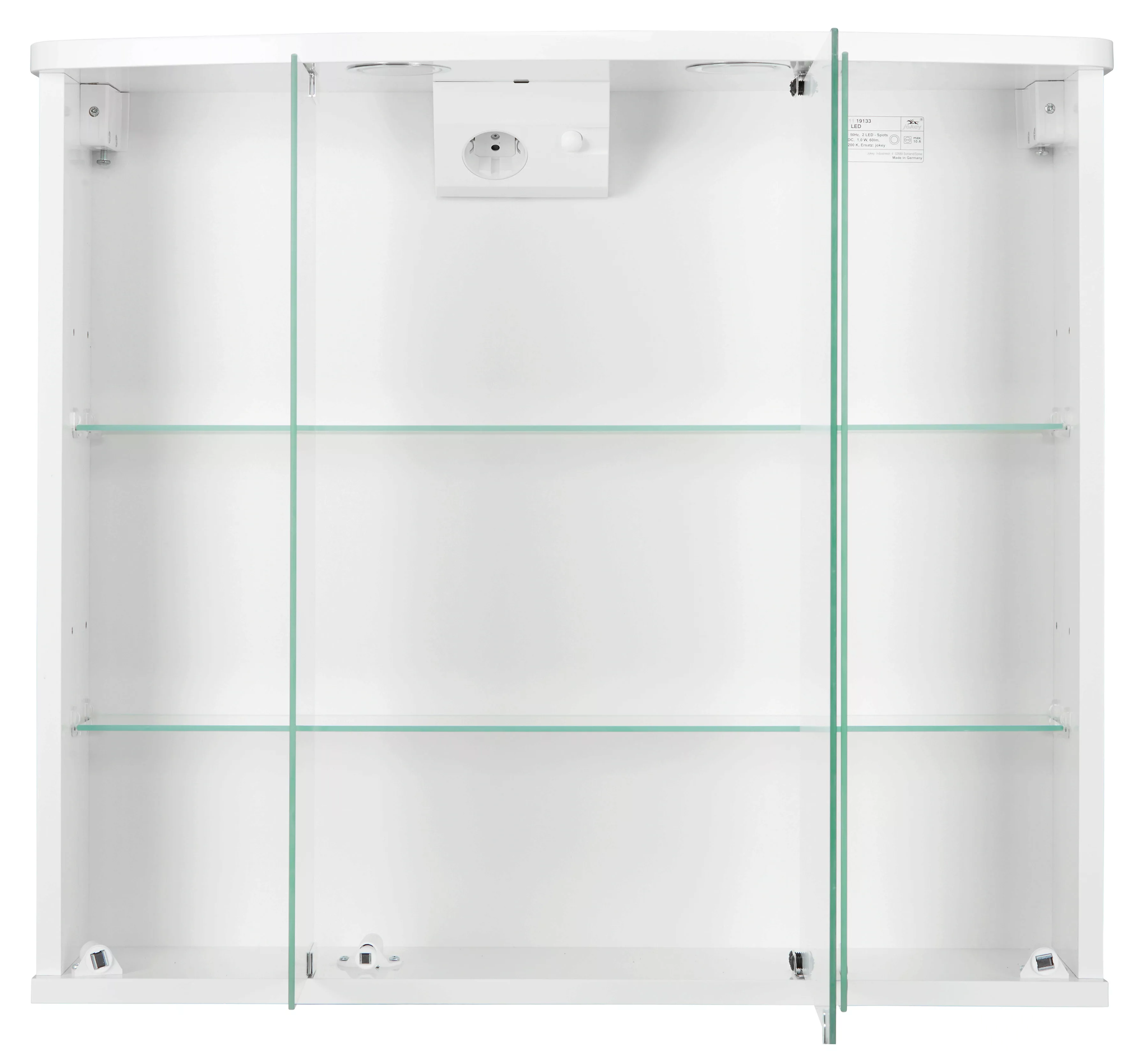 jokey Spiegelschrank "Funa LED", weiß, 68 cm Breite günstig online kaufen