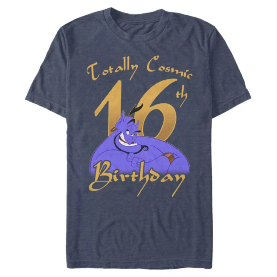 Disney - Aladdin - Genie Birthday 16 - Männer T-Shirt günstig online kaufen