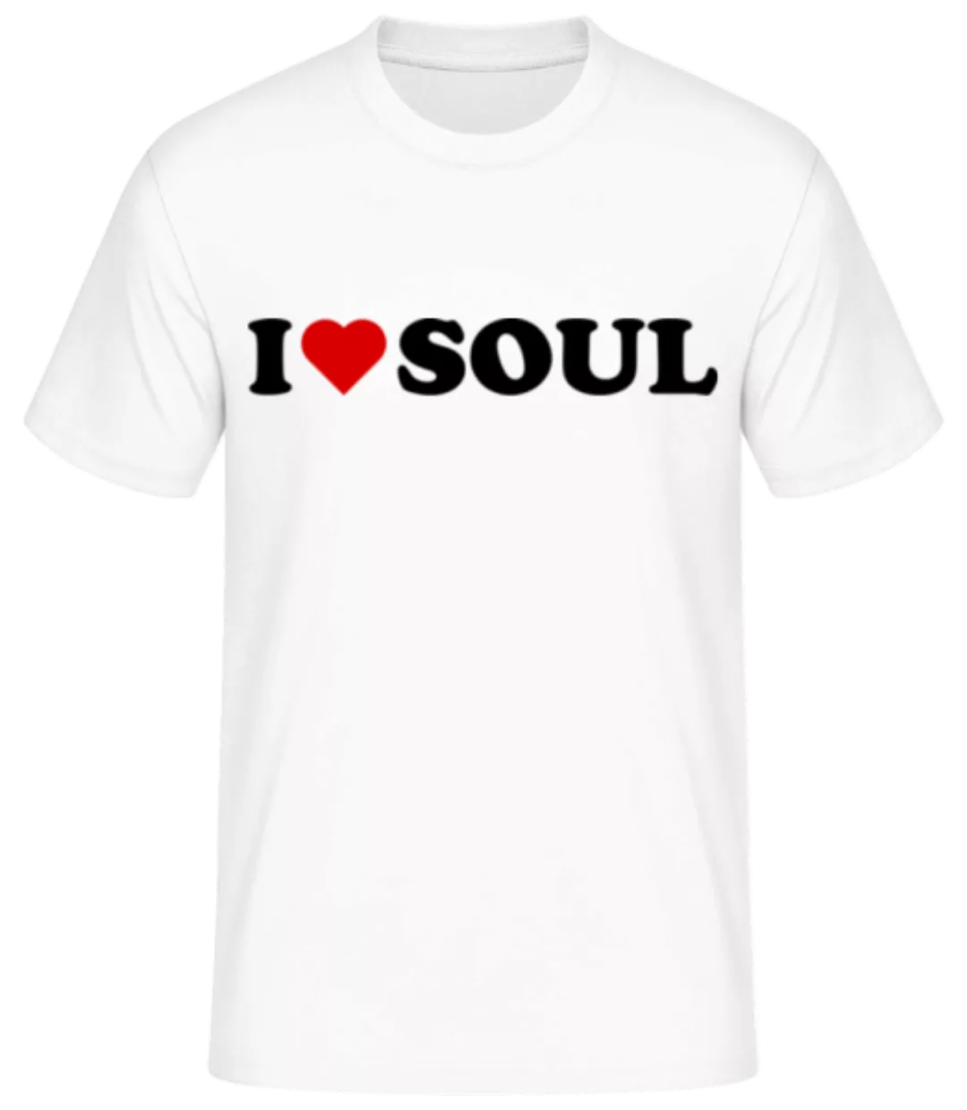 I Love Soul · Männer Basic T-Shirt günstig online kaufen
