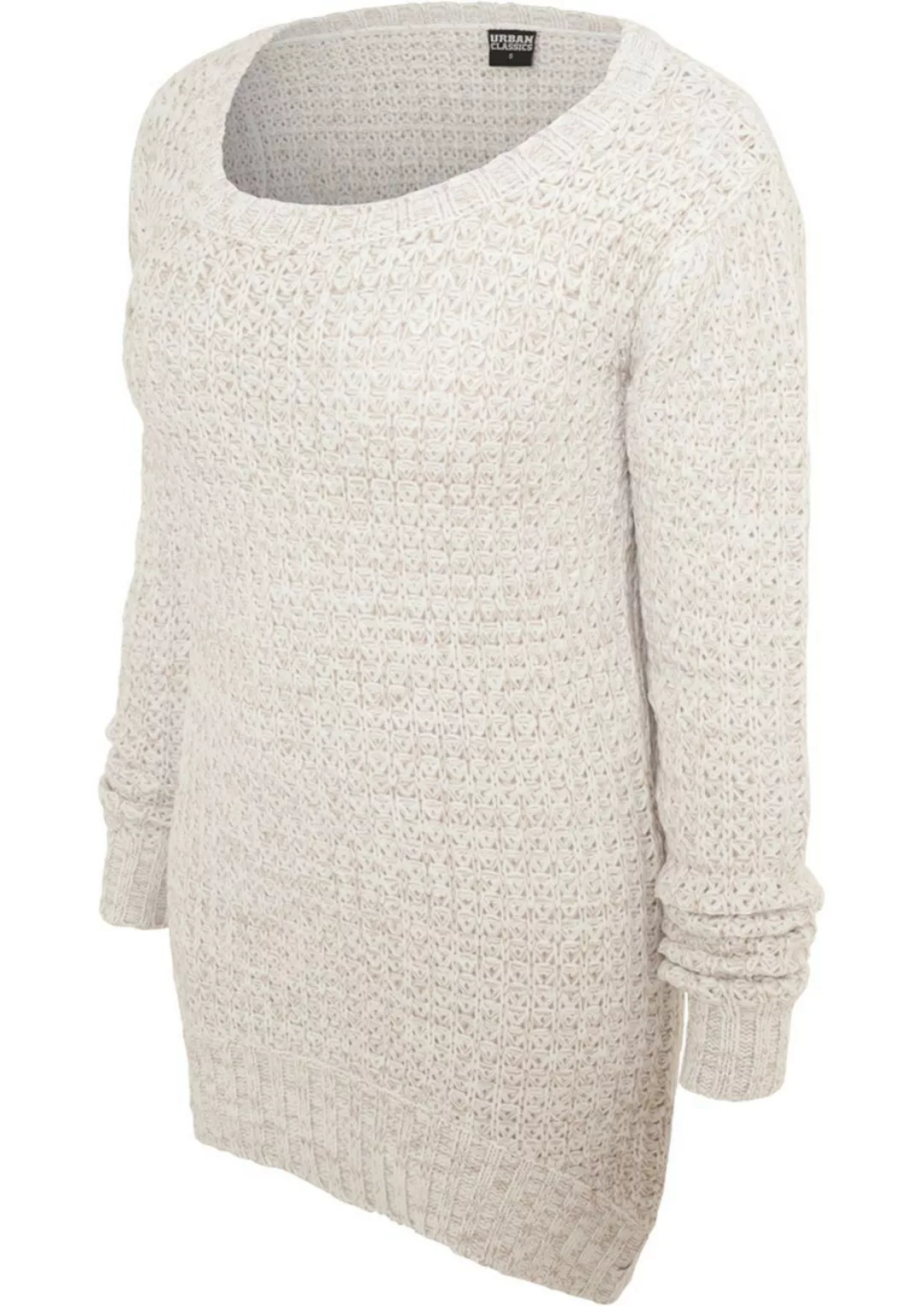 Urban Classics Damen Long Wideneck Sweatshirt günstig online kaufen