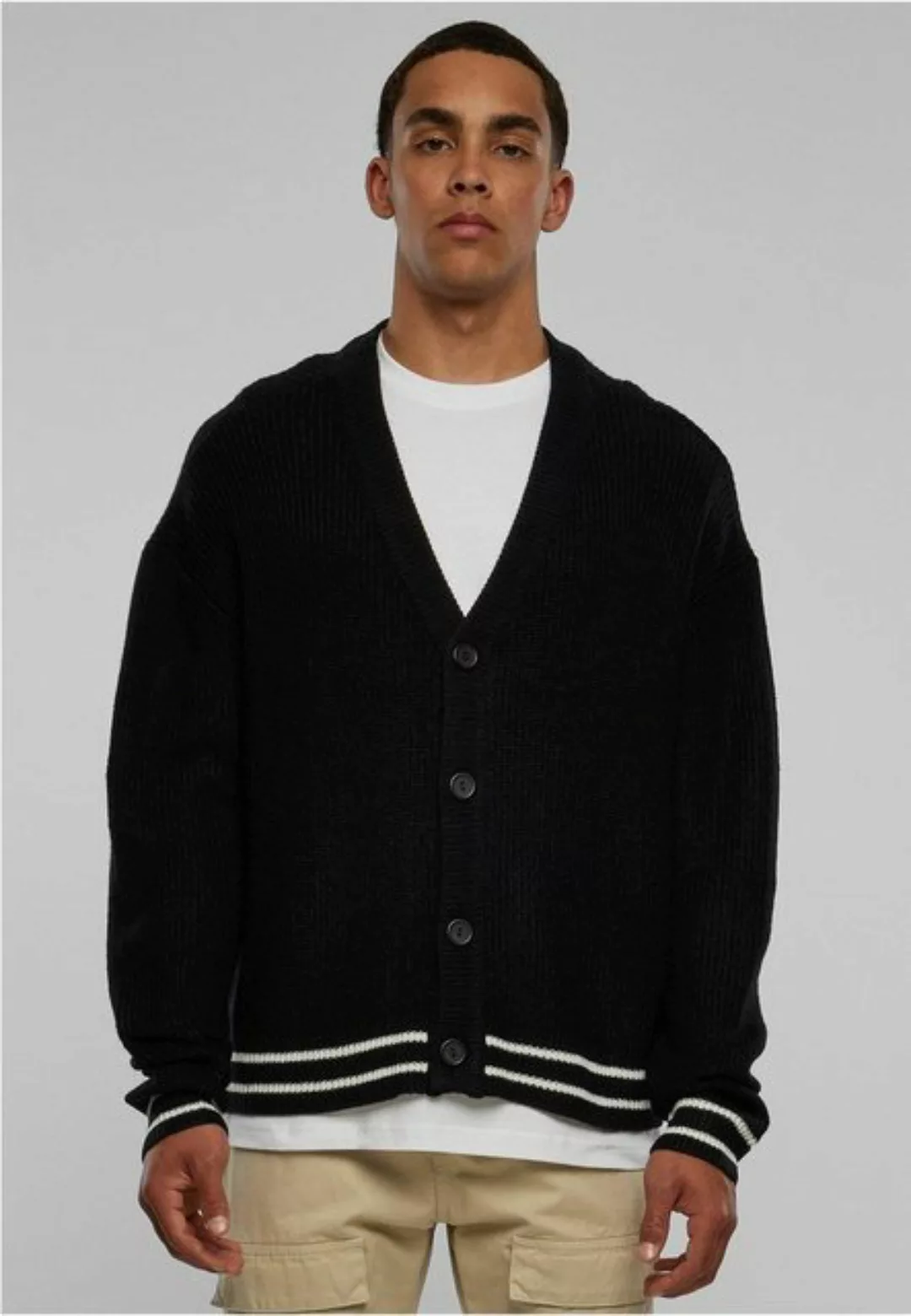 URBAN CLASSICS Strickjacke Urban Classics Herren Sporty Boxy Cardigan (1-tl günstig online kaufen