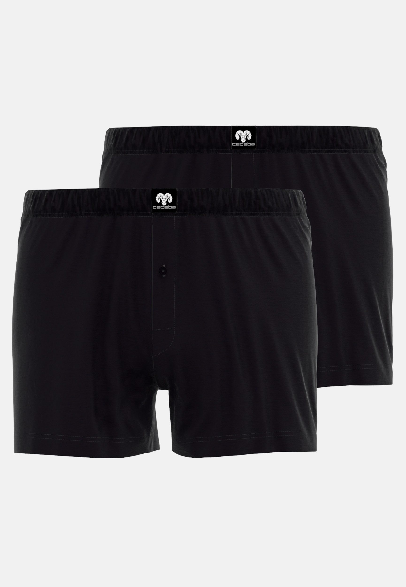 Ceceba Boxershorts aus Baumwoll-Jersey, Doppelpack günstig online kaufen