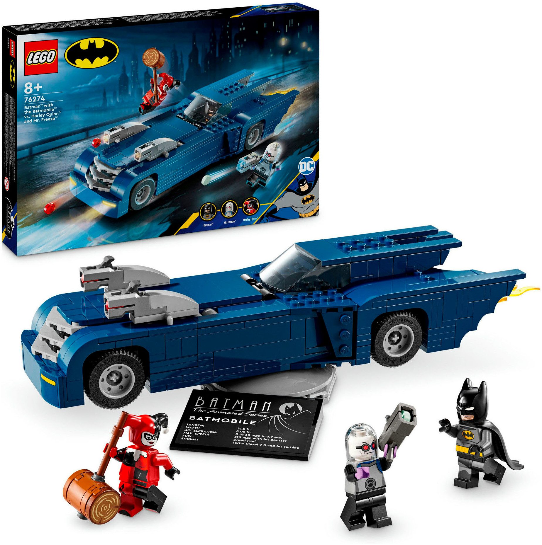 LEGO® Batman™ im Batmobil™ vs. Harley günstig online kaufen