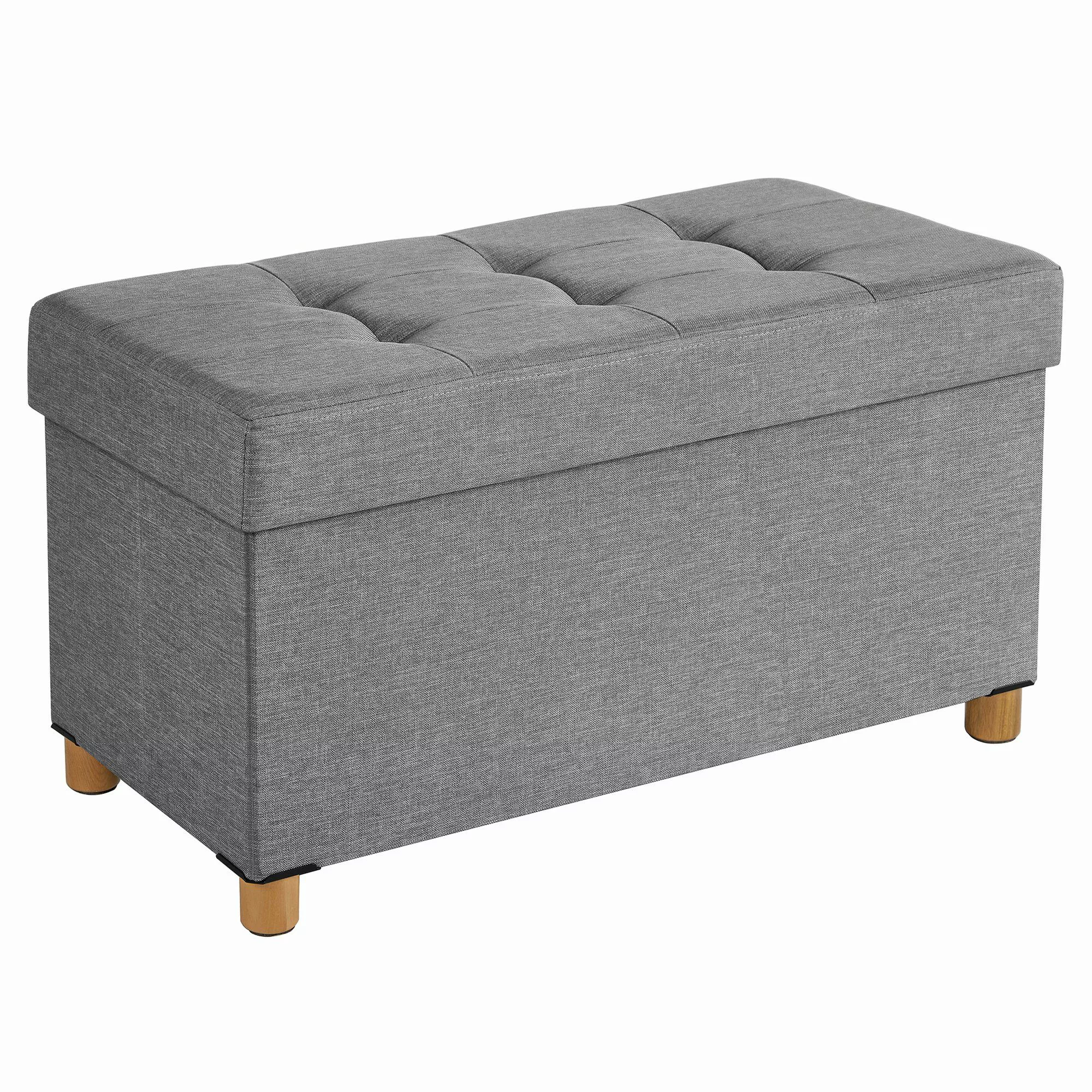 SONGMICS Sitzbank sitzhocker, 76/110cm mit Stauraum, günstig online kaufen
