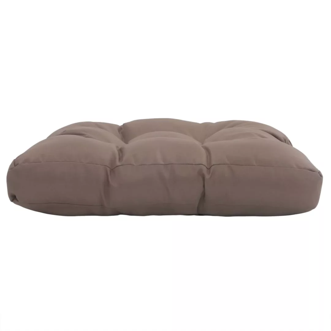 Garten-sitzkissen Taupe 60×60×10 Cm Stoff günstig online kaufen