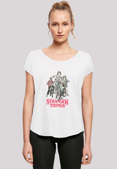 F4NT4STIC T-Shirt "Stranger Things Retro Bikers Netflix TV Series", Premium günstig online kaufen