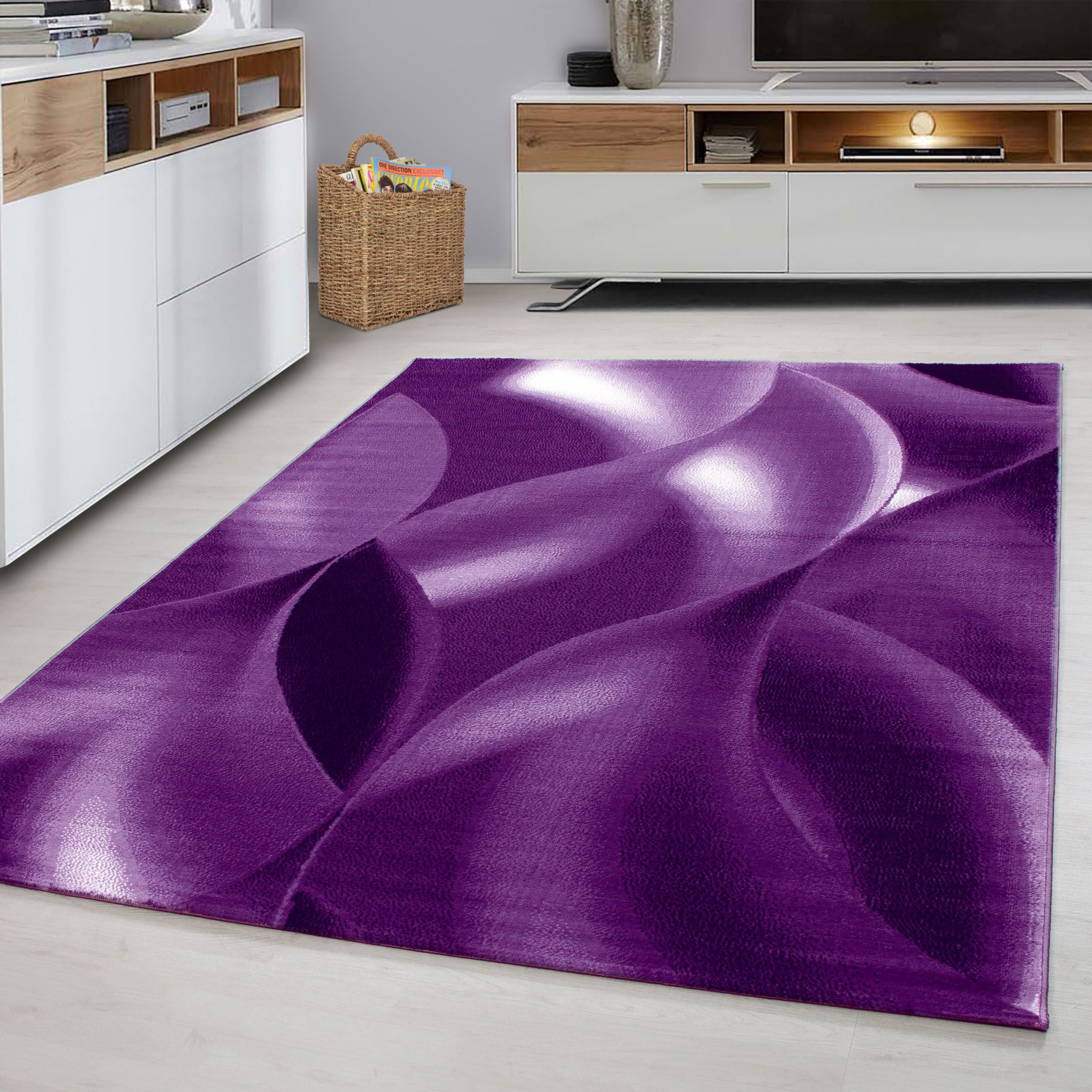 Ayyildiz Teppiche Teppich »PLUS 8010«, rechteckig, 6 mm Höhe, Läufer, gemus günstig online kaufen