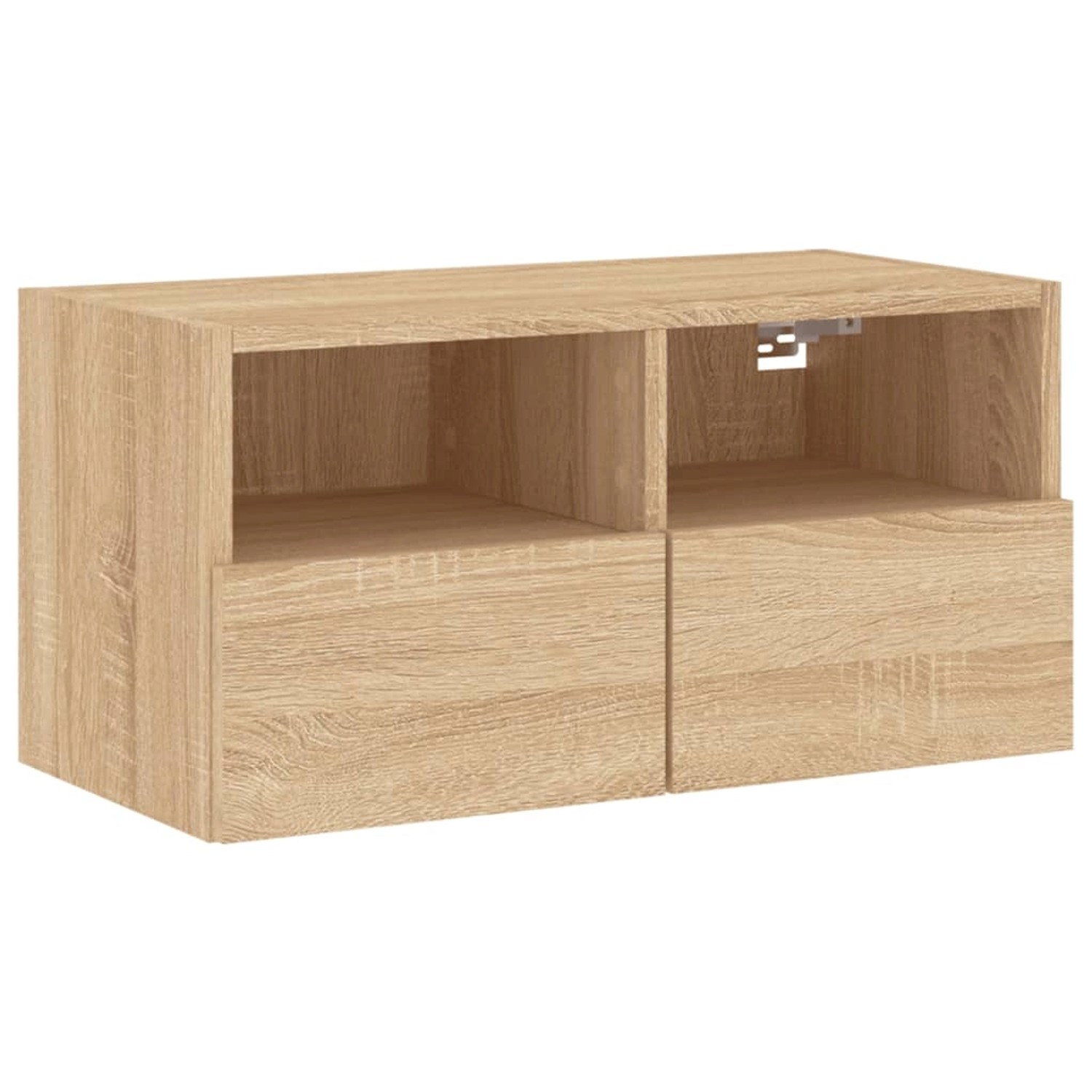 VidaXL TV-Wandschrank Sonoma-Eiche 60x30x30 cm Holzwerkstoff günstig online kaufen