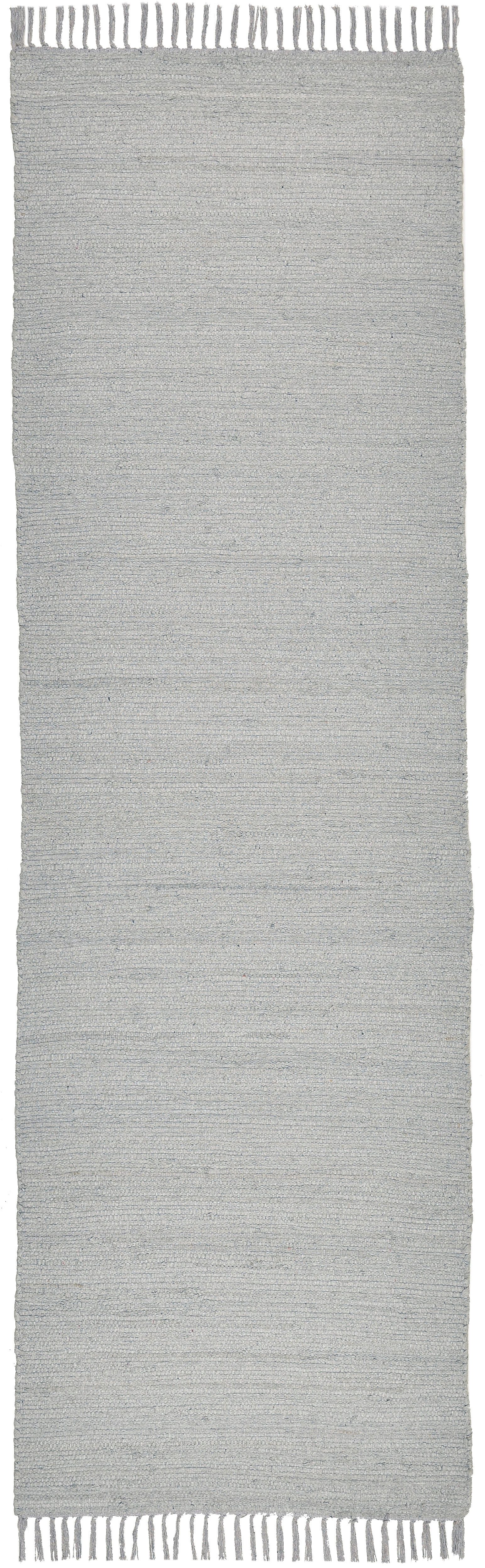 THEKO Teppich »Happy Cotton Fleckerl, handgewebt«, rechteckig, 5 mm Höhe, F günstig online kaufen