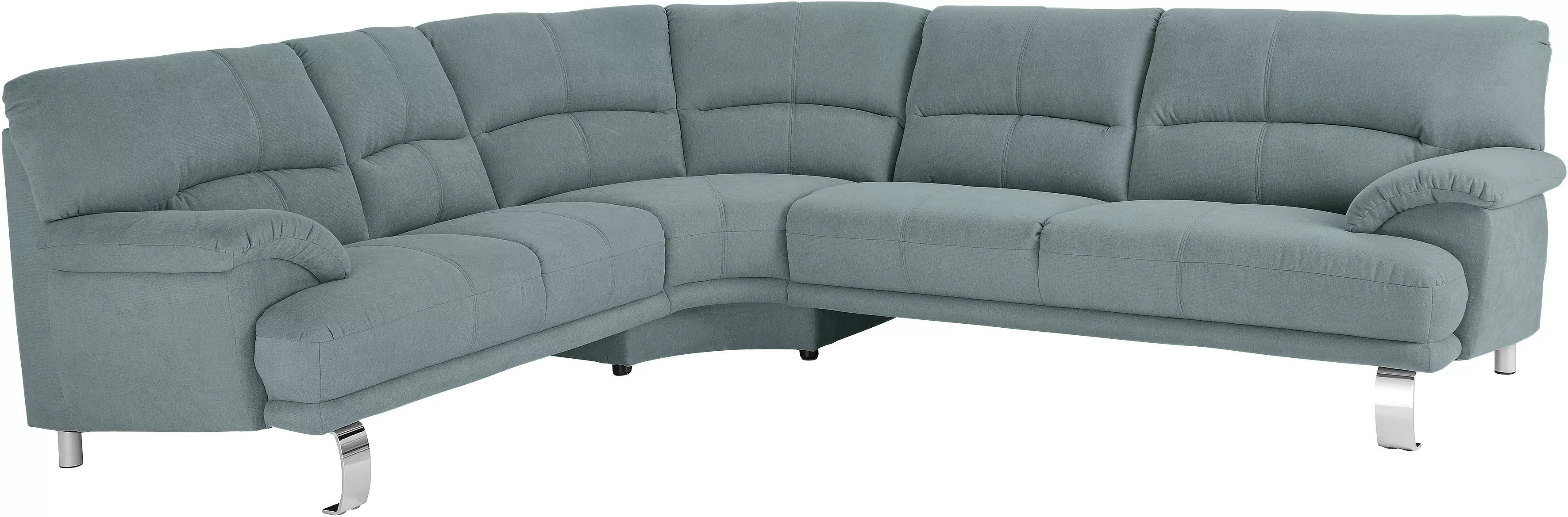 TRENDMANUFAKTUR Ecksofa "Cecilia II, in italienischen Design, bequem, hoher günstig online kaufen