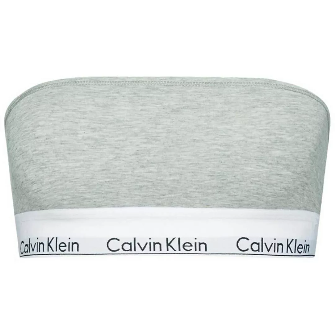 Calvin Klein Underwear Strapless Modern Bandeau Bh XS Grey Heather günstig online kaufen