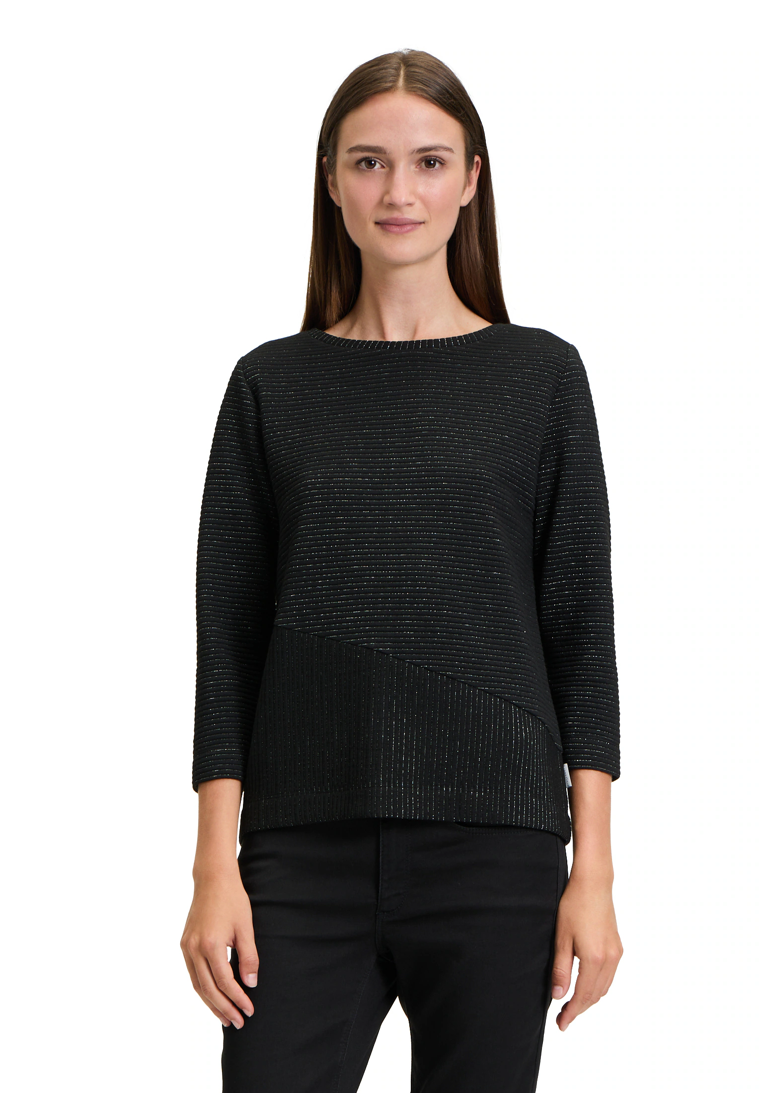 Betty&Co Sweatshirt "Betty & Co Damen Sweatpullover mit Lurexfaden", Materi günstig online kaufen