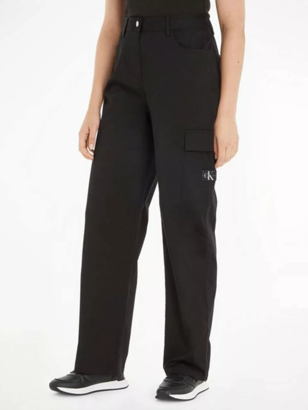 Calvin Klein Jeans Stretch-Hose STRETCH TWILL HIGH RISE STRAIGHT günstig online kaufen