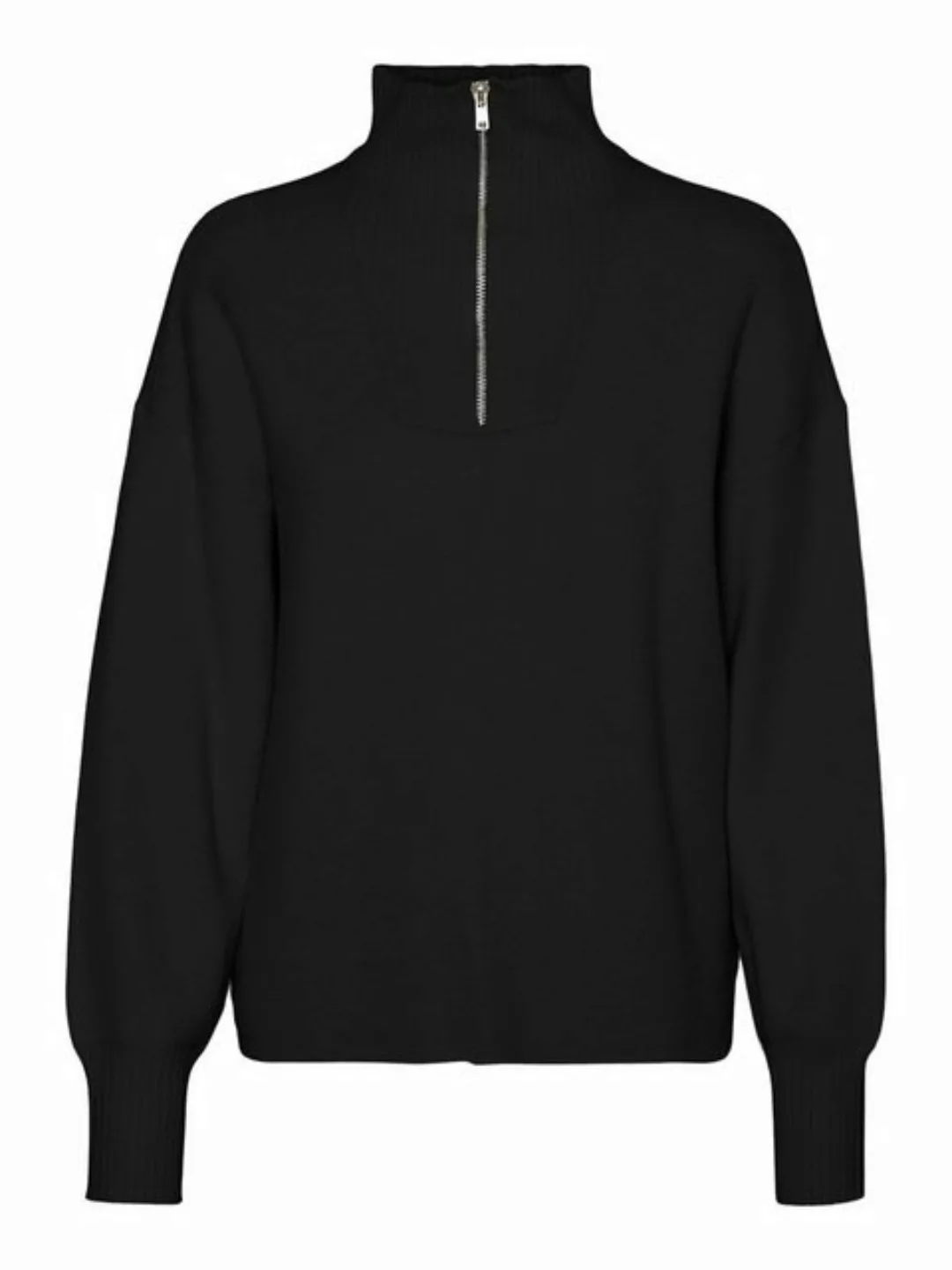 Vero Moda Strickpullover VMGOLDNEEDLE LS ZIP HIGHNECK PULLOVER günstig online kaufen