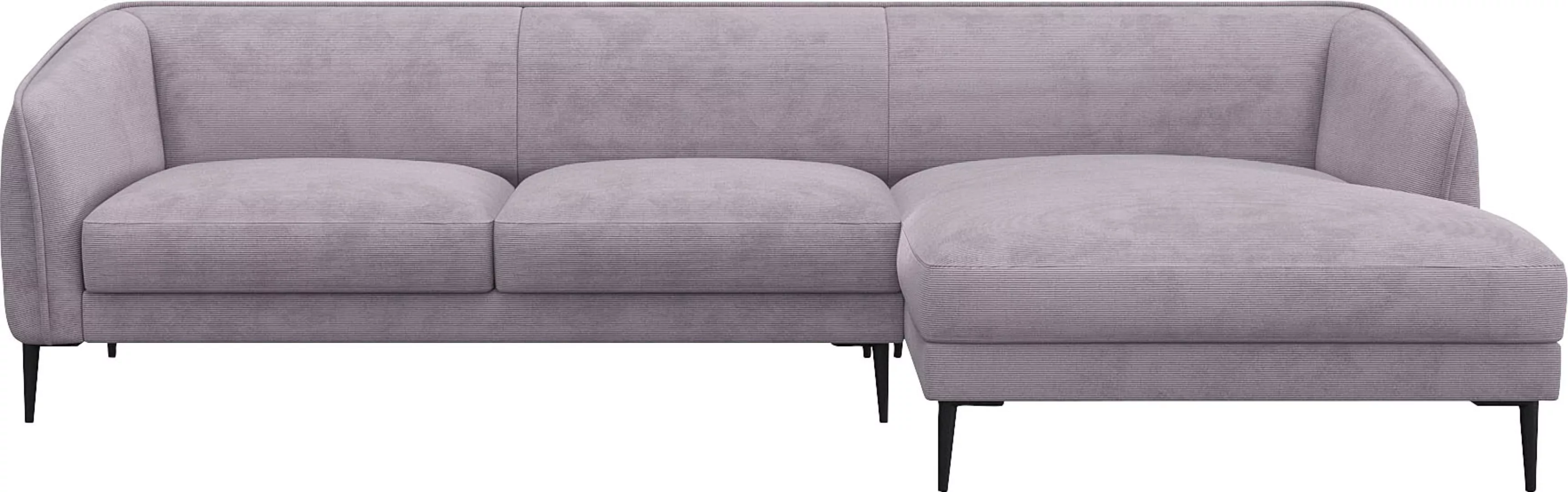 FLEXLUX Ecksofa »Belle Designsofa, L-Form, B/T 288/149 cm«, Skandinavisches günstig online kaufen