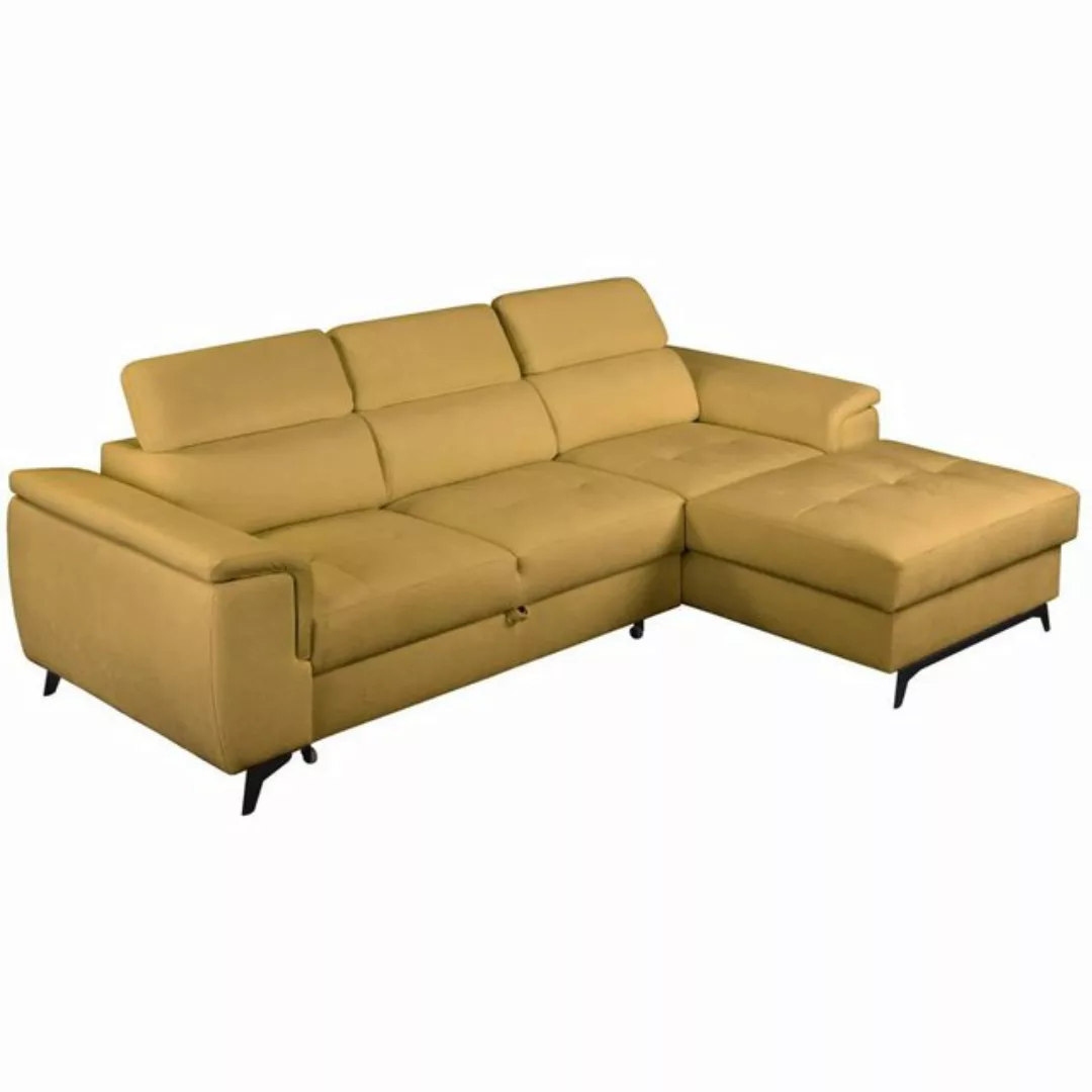 Beautysofa Ecksofa Modernes elegantes stilvolles bequemes Ecksofa ATLAS MIN günstig online kaufen