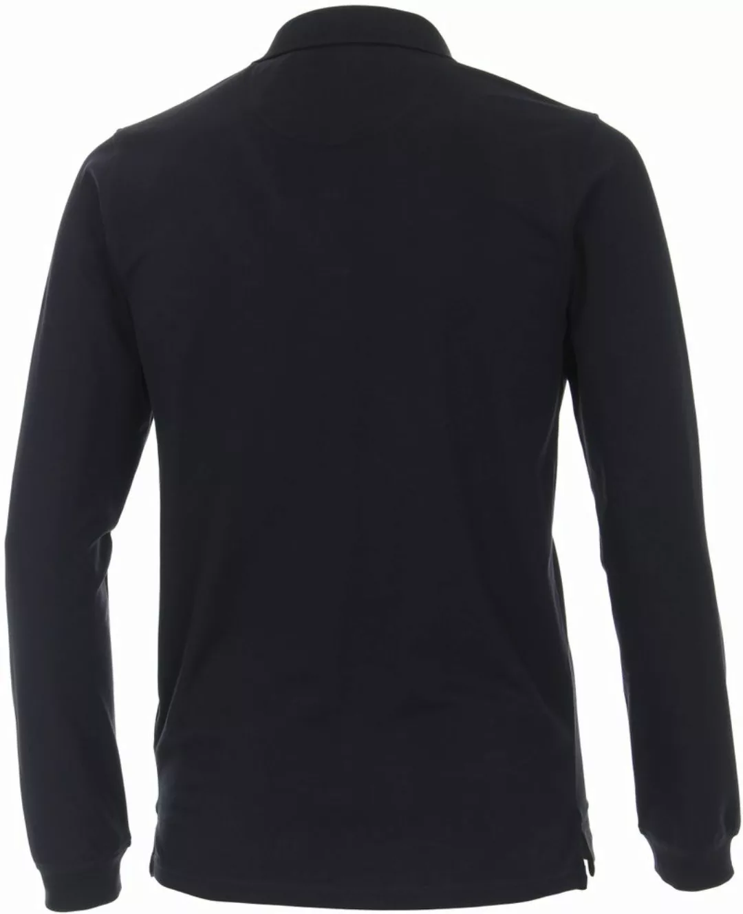 Casa Moda Longsleeve Poloshirt Navy Blau - Größe XL günstig online kaufen