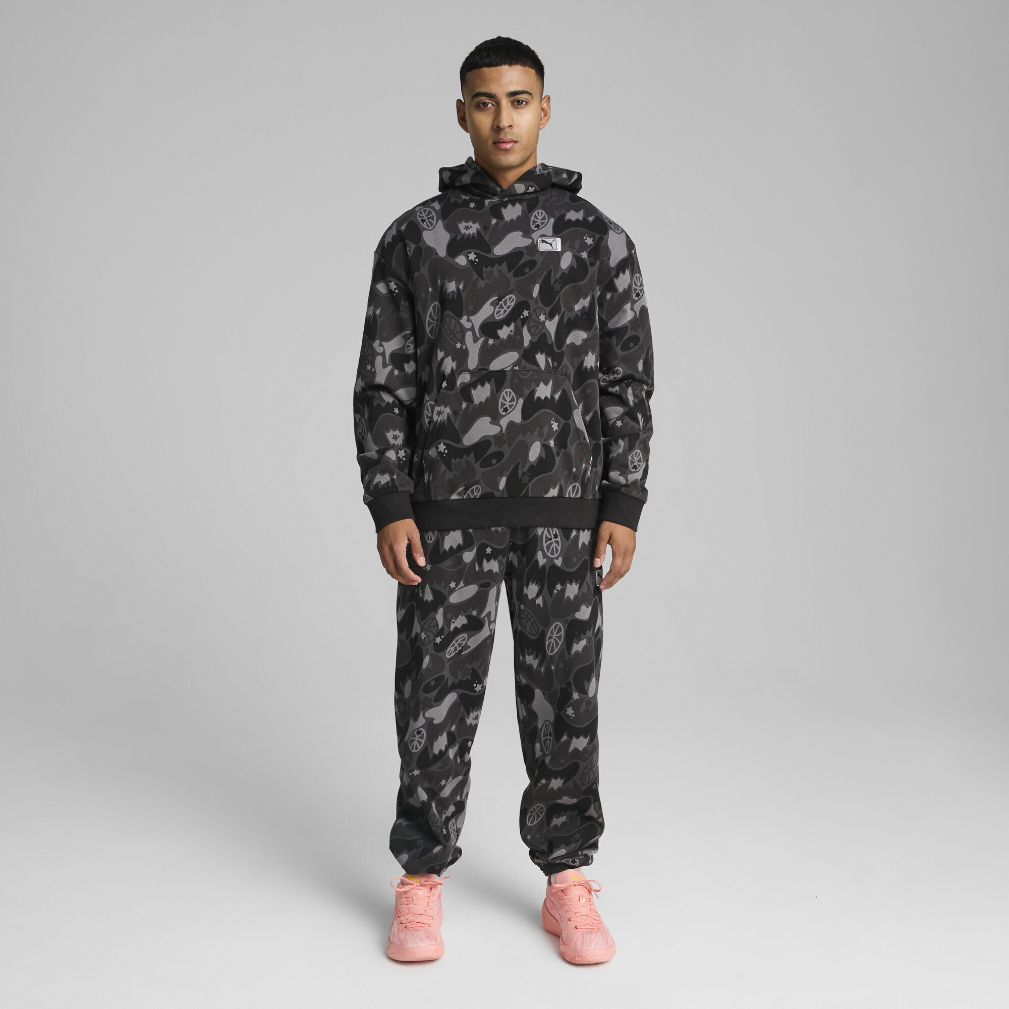 PUMA Hoodie "Dress Code Camo Basketballhoodie Herren" günstig online kaufen