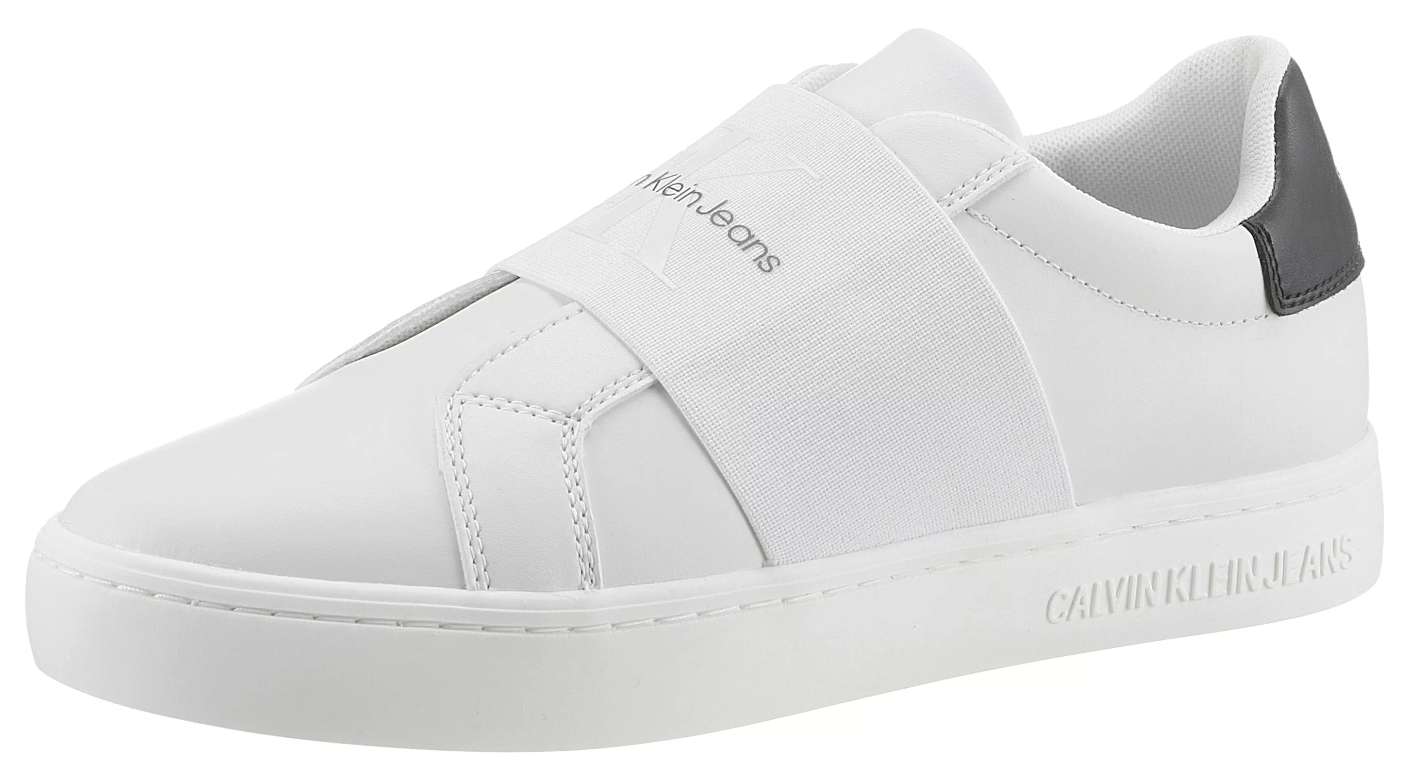 Calvin Klein Jeans Slip-On Sneaker "CASUAL CUPSOLE ELASTIC LTH", in schmale günstig online kaufen