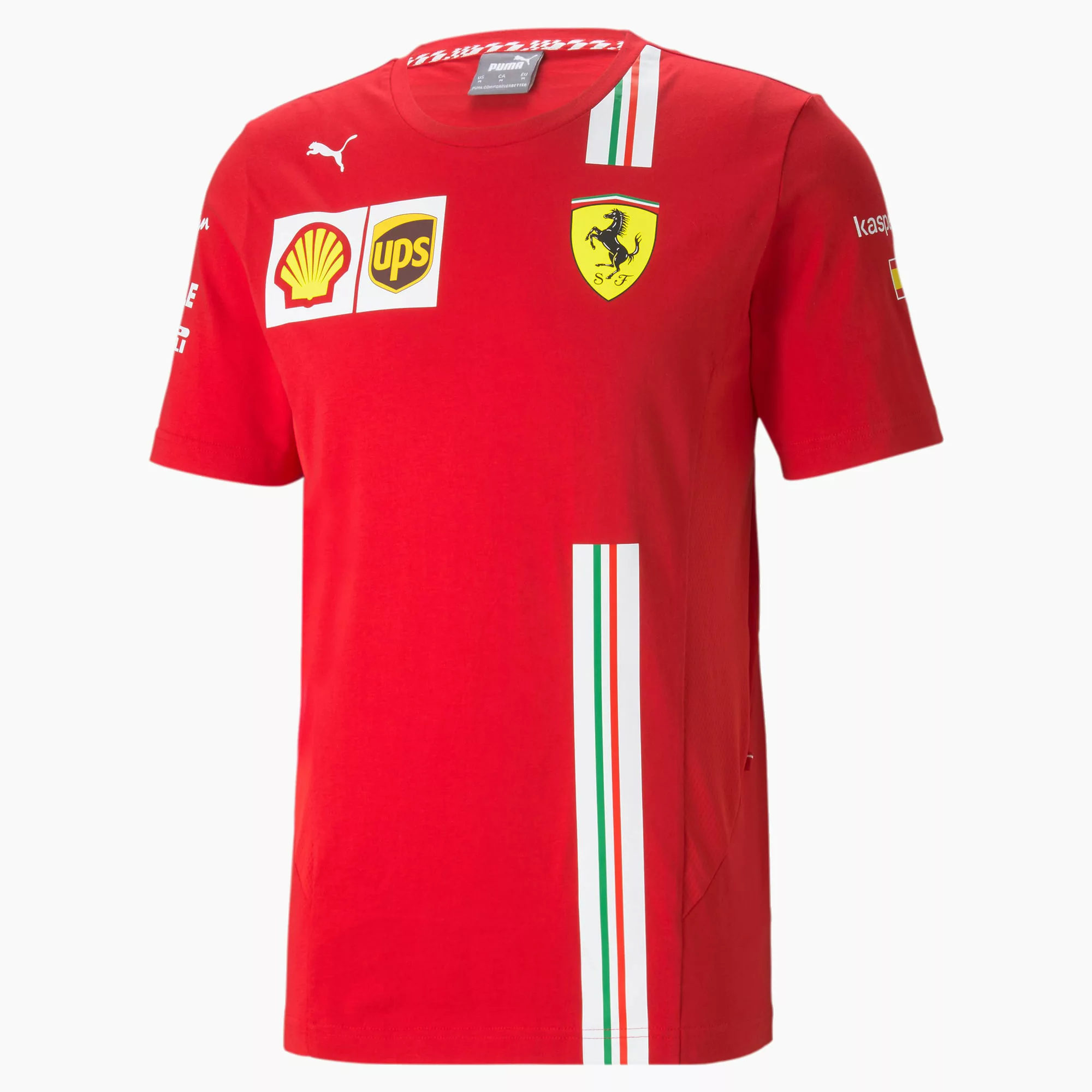 PUMA Scuderia Ferrari Sainz Replica Herren T-Shirt | Mit Aucun | Rot | Größ günstig online kaufen