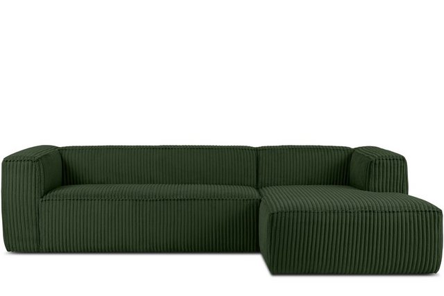 KONSIMO® Ecksofa Rechts Ecksofa FEROX, hergestellt in der EU,aus breitem Co günstig online kaufen