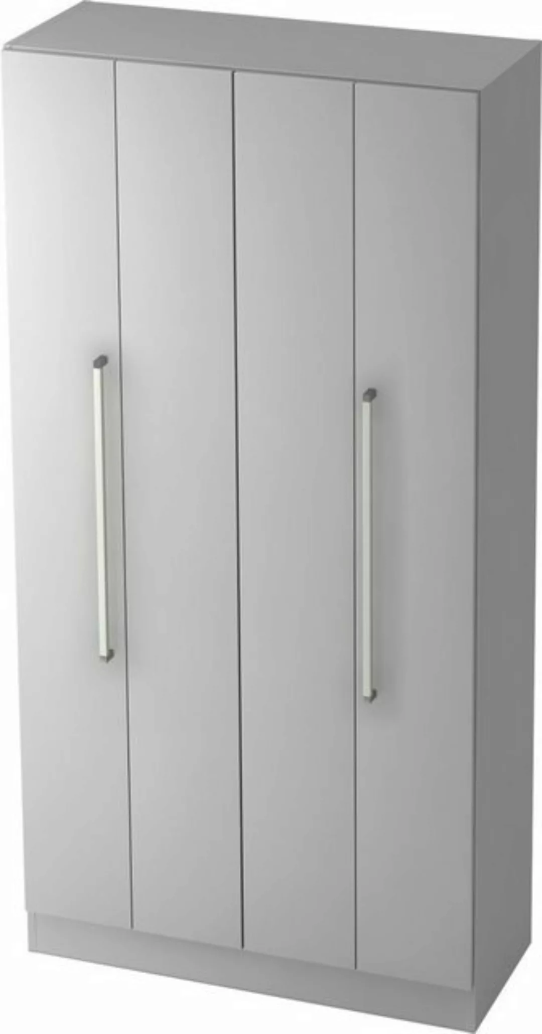 HAMMERBACHER Aktenschrank Falttürenschrank Solid 5OH BxTxH 100x42x200,4cm G günstig online kaufen