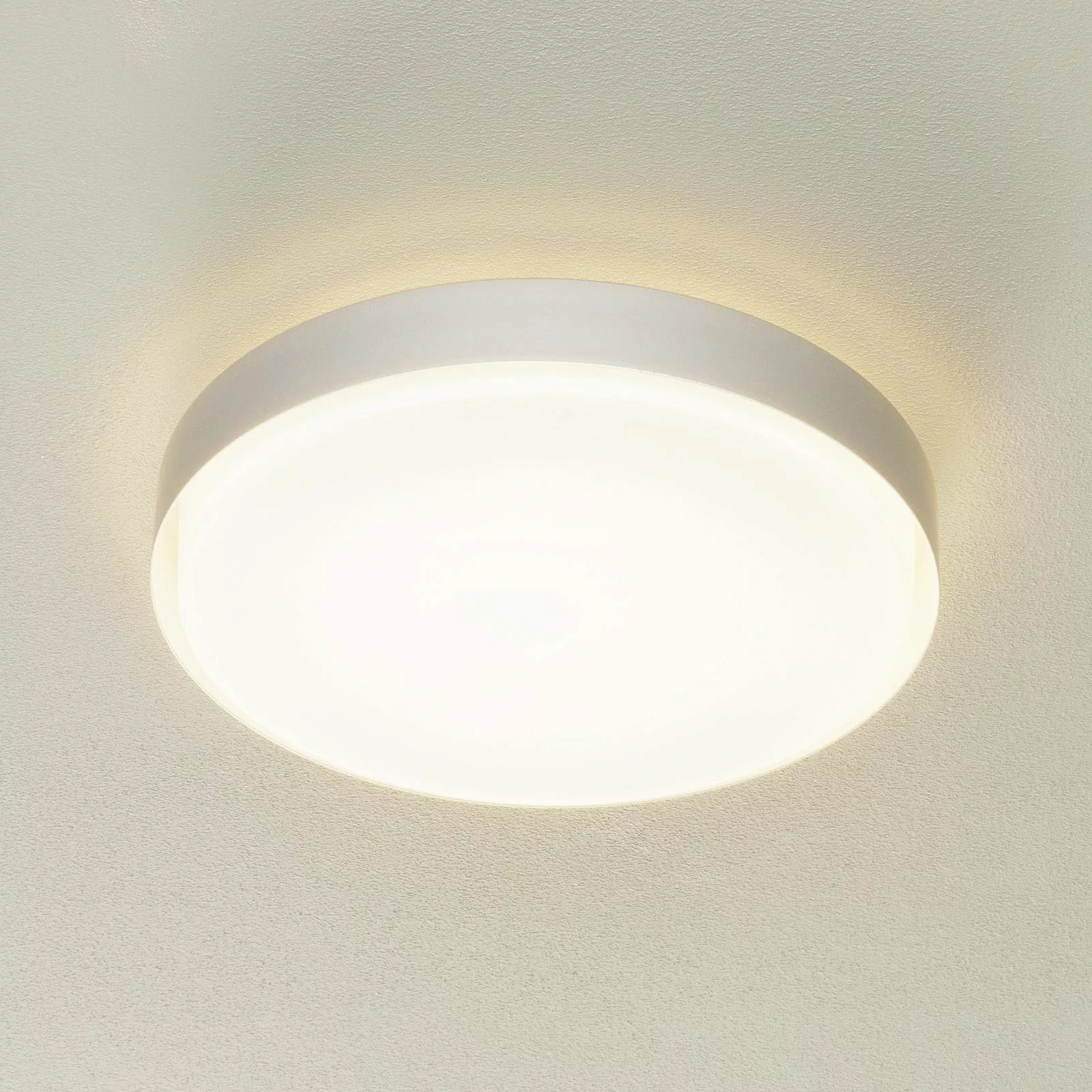 BEGA 34279 LED-Deckenleuchte, alu, Ø 42 cm, DALI günstig online kaufen