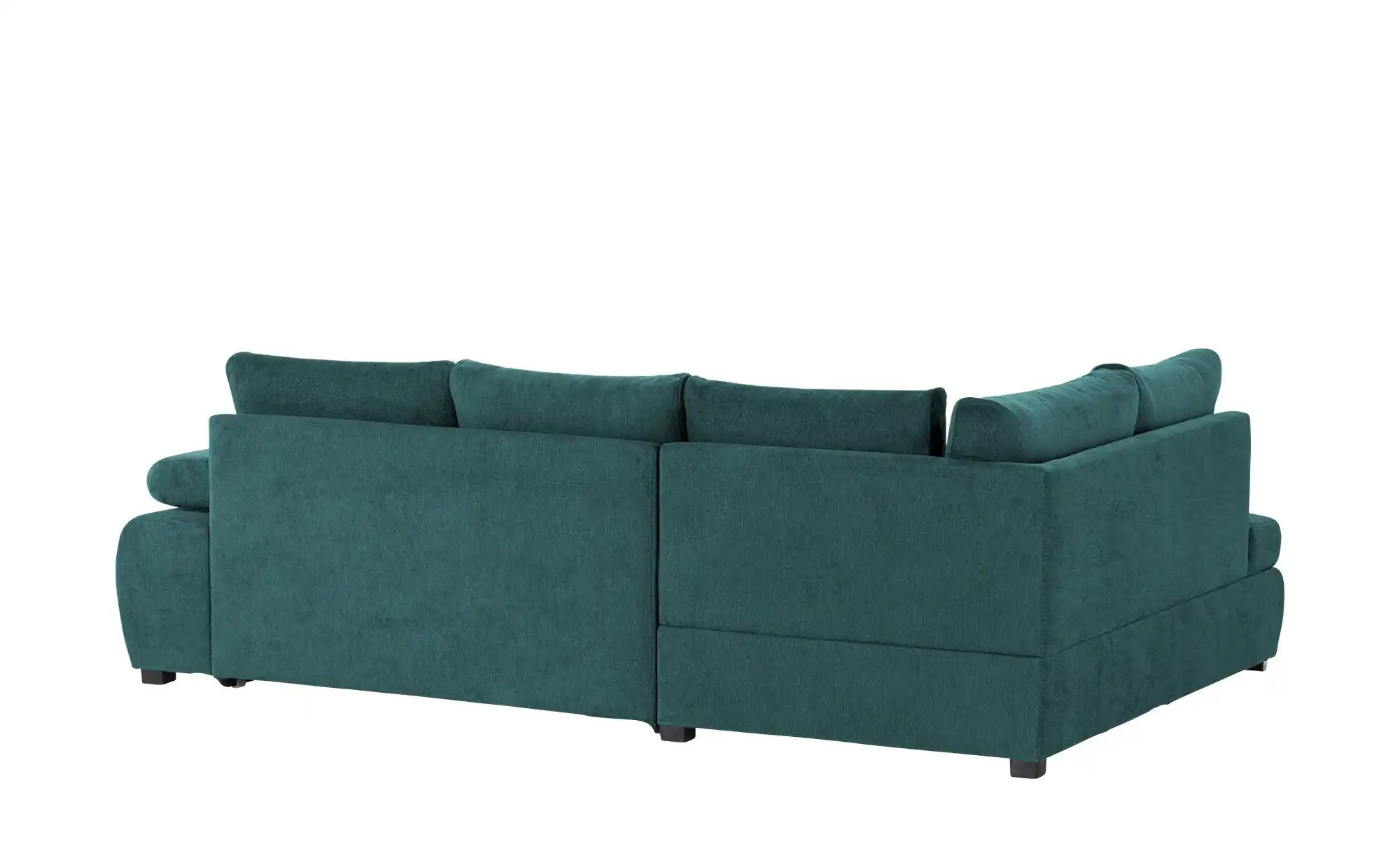 Ecksofa aus Flachgewebe Sky ¦ türkis/petrol ¦ Maße (cm): B: 265 H: 89 T: 17 günstig online kaufen