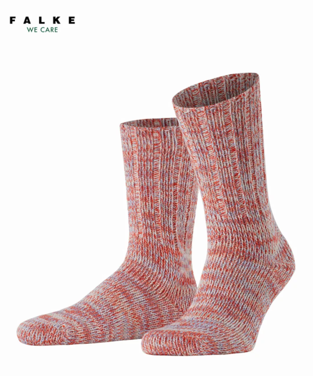 FALKE Brooklyn Herren Socken, 43-46, Rosa, Struktur, Baumwolle (Bio), 12430 günstig online kaufen