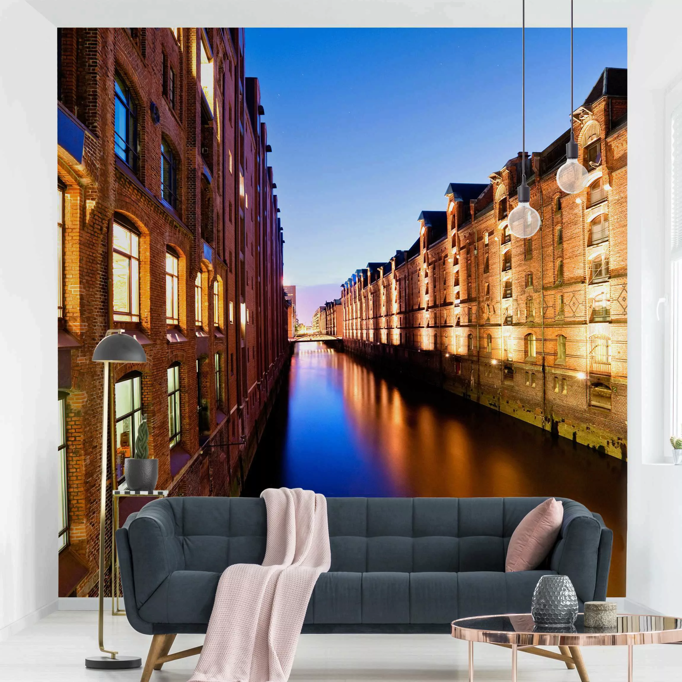 Fototapete Hamburg Speicherstadt günstig online kaufen